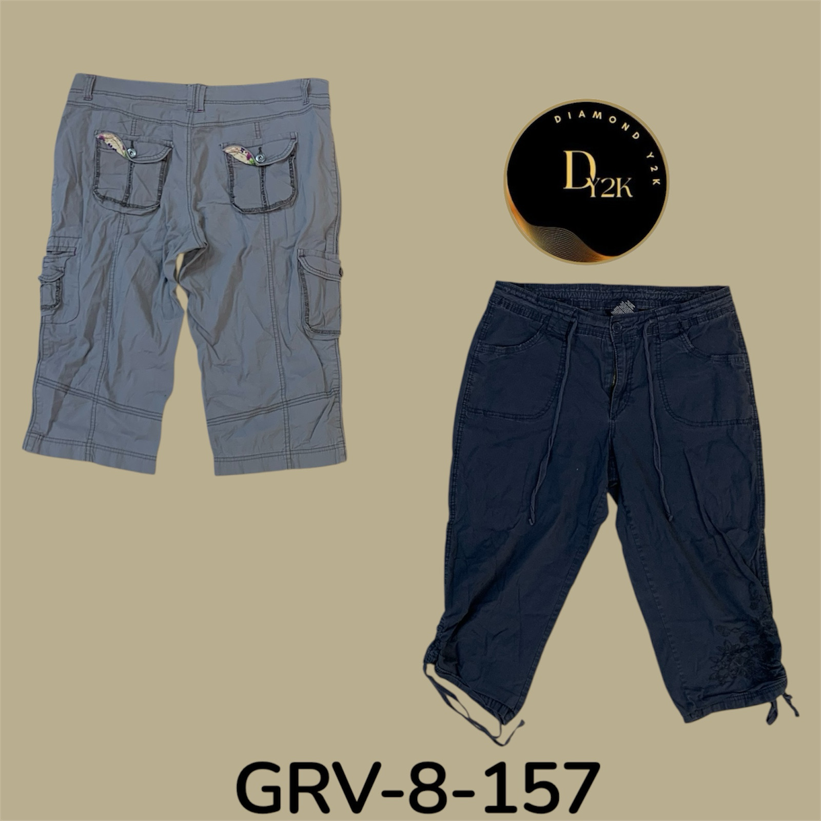 Y2k blue capri (GRV-8-157)
