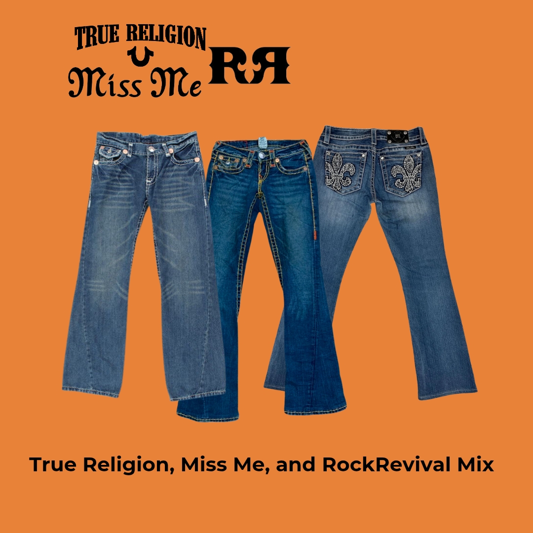 Miss Me/ True Religion/ Rock Revival Jeans