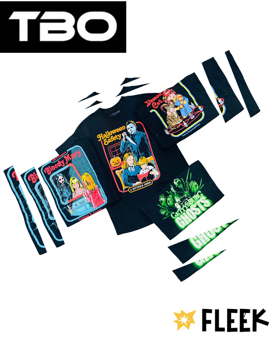 Mix printed T shirts