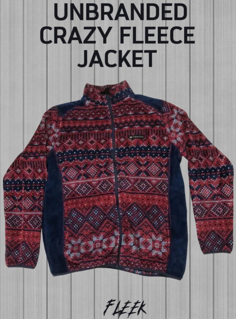 Unbranded crazy fleece jacket