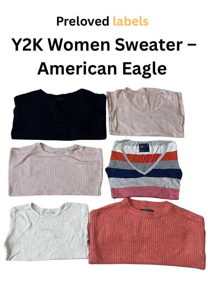 Y2K Damenpullover – American Eagle, Bundle – (Wcv: 395)
