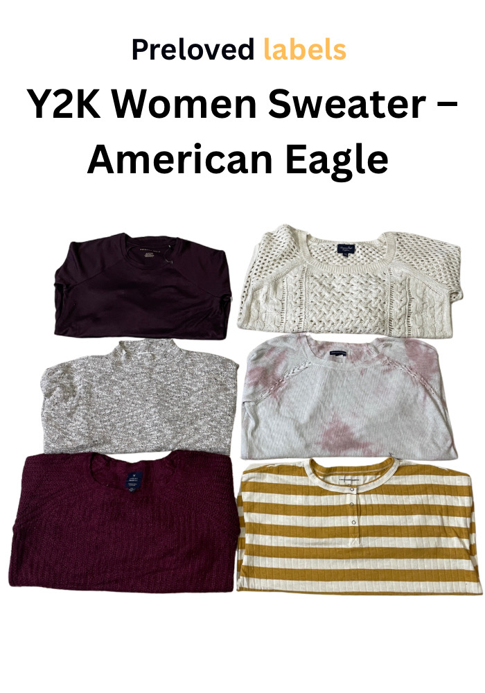 Y2K Frauenpullover – American Eagle, Bundle – (Wcv: 396)