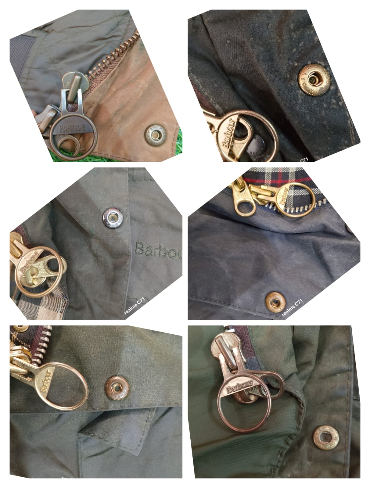 Barbour wax Jackets