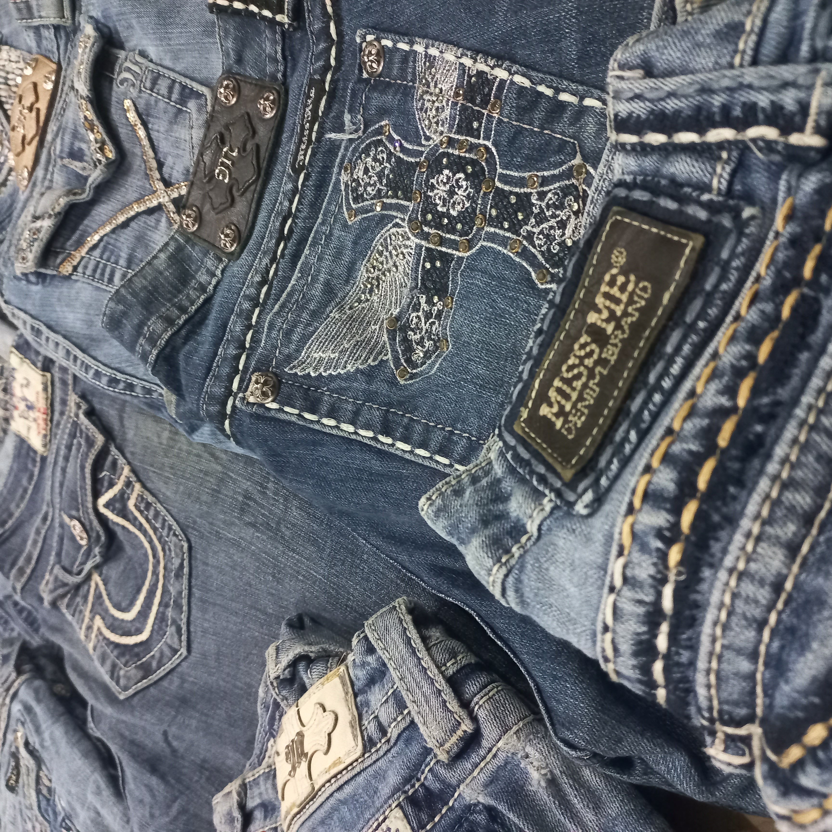 Miss Me Rock revival & True Religion premium jeans