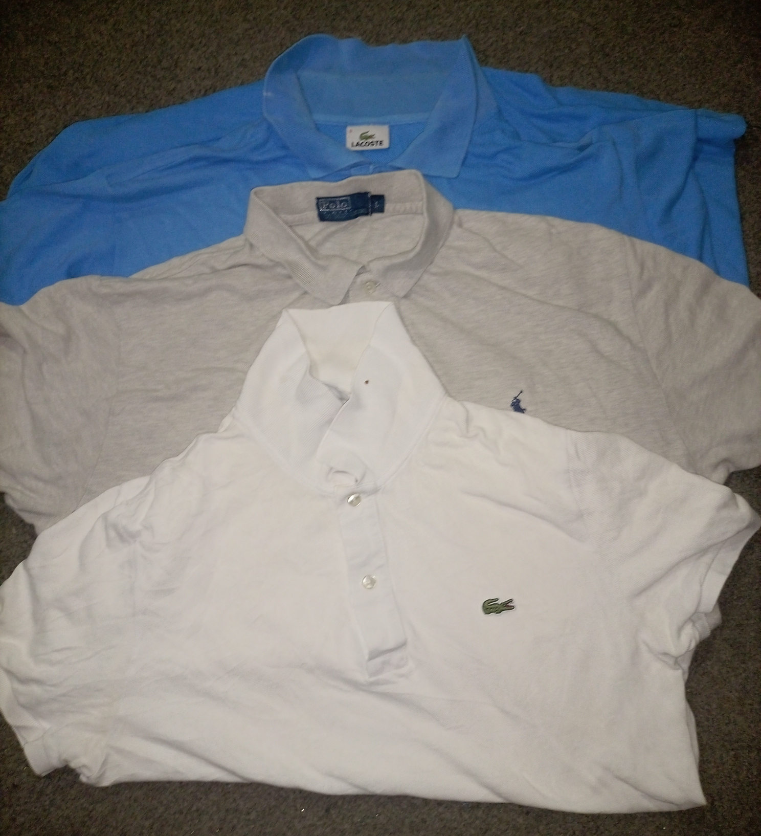 Polo Ralph Lauren & Lacoste T.shirts