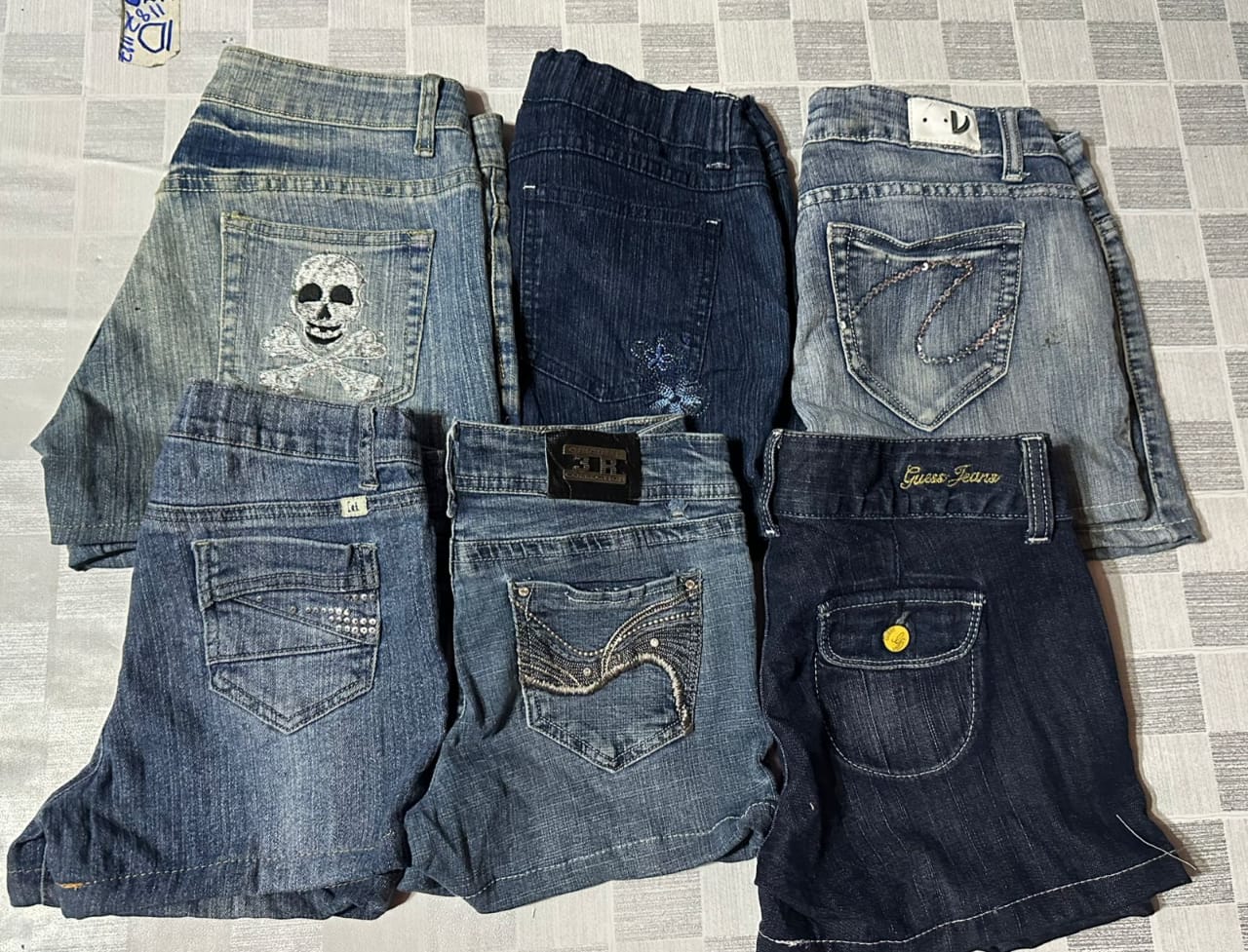 GUESS AND OTHER BRAND MINI MICRO SHORTS (MR1302)