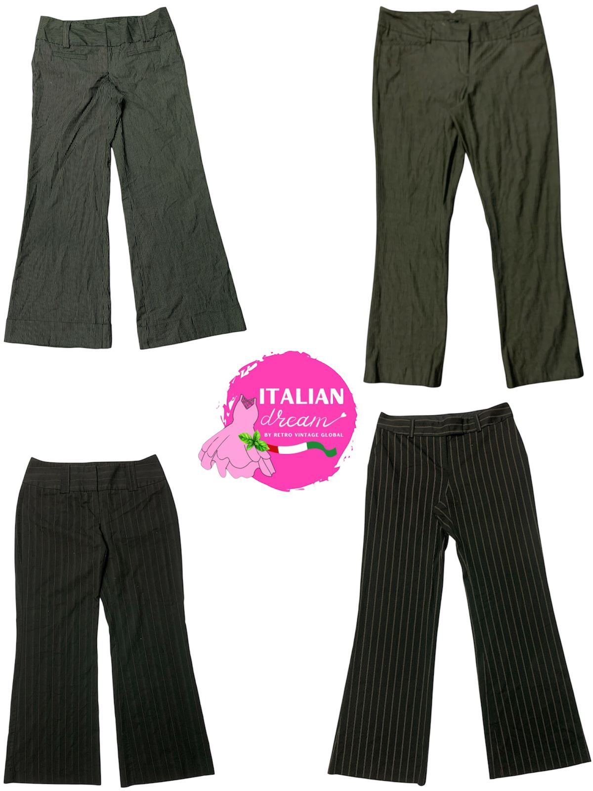 Y2k unique poly pants