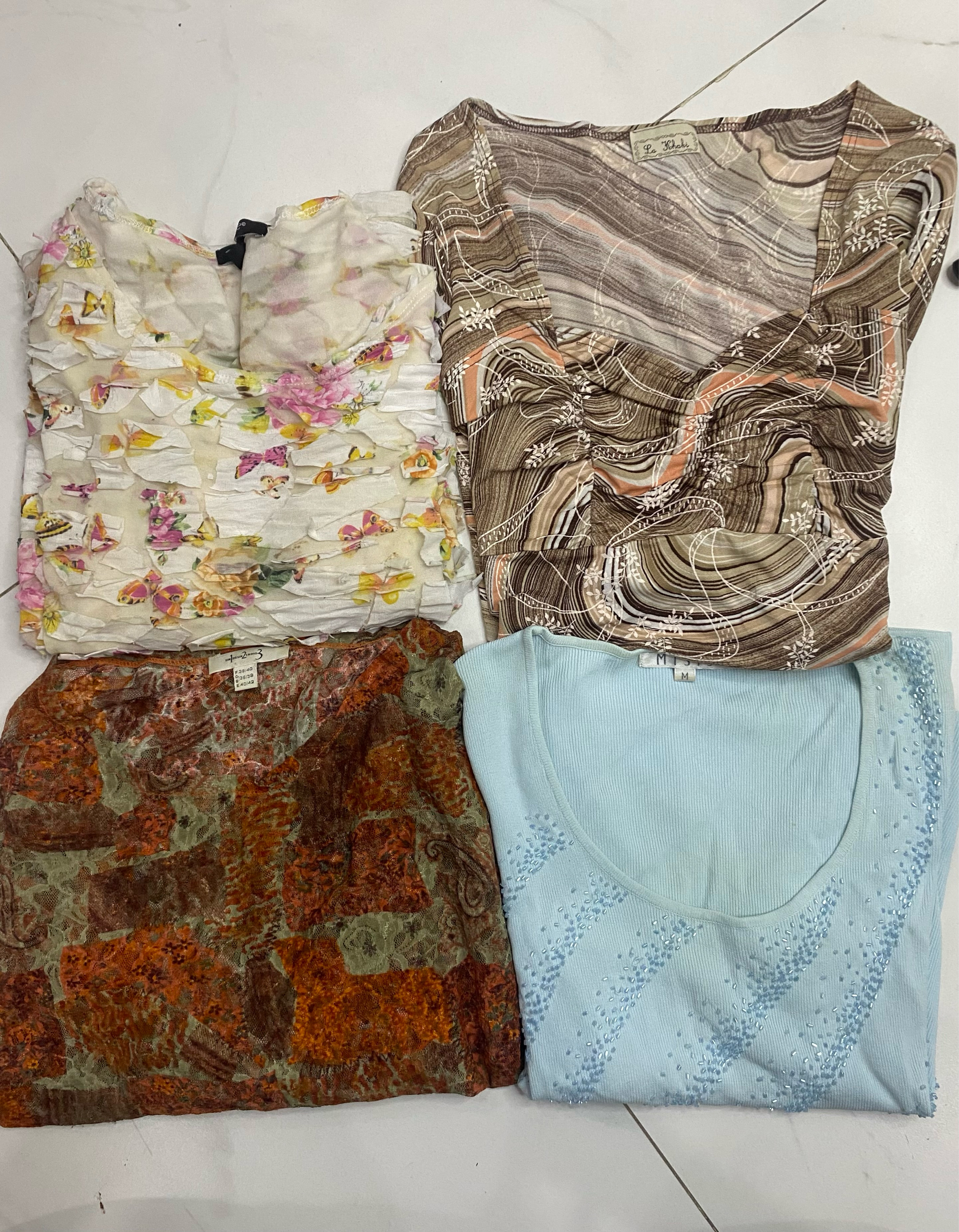 Printed & Textured Blouse Collection - VR-125