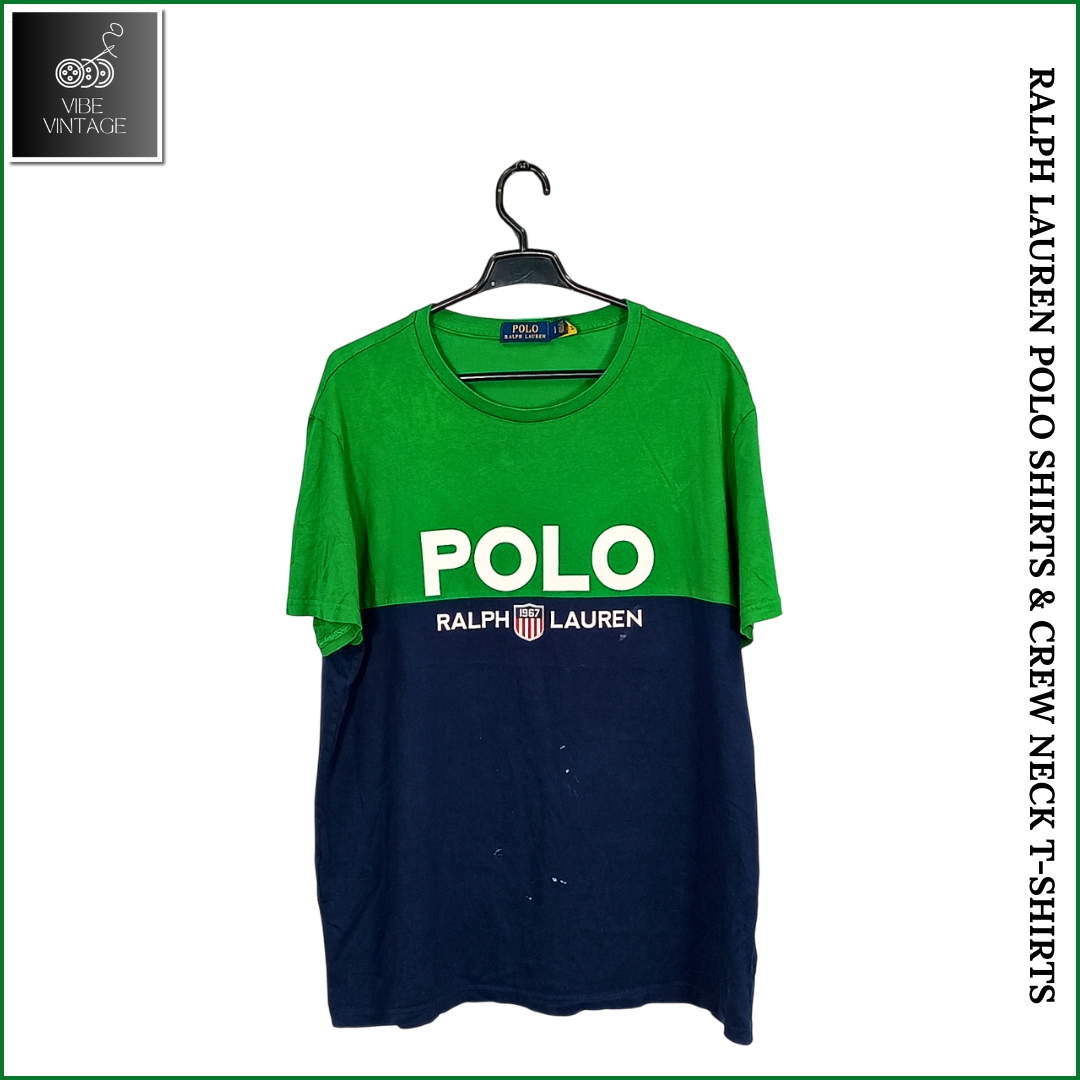 RALPH LAUREN POLO SHIRTS & CREW NECK T-SHIRTS (BUNDLE 05)