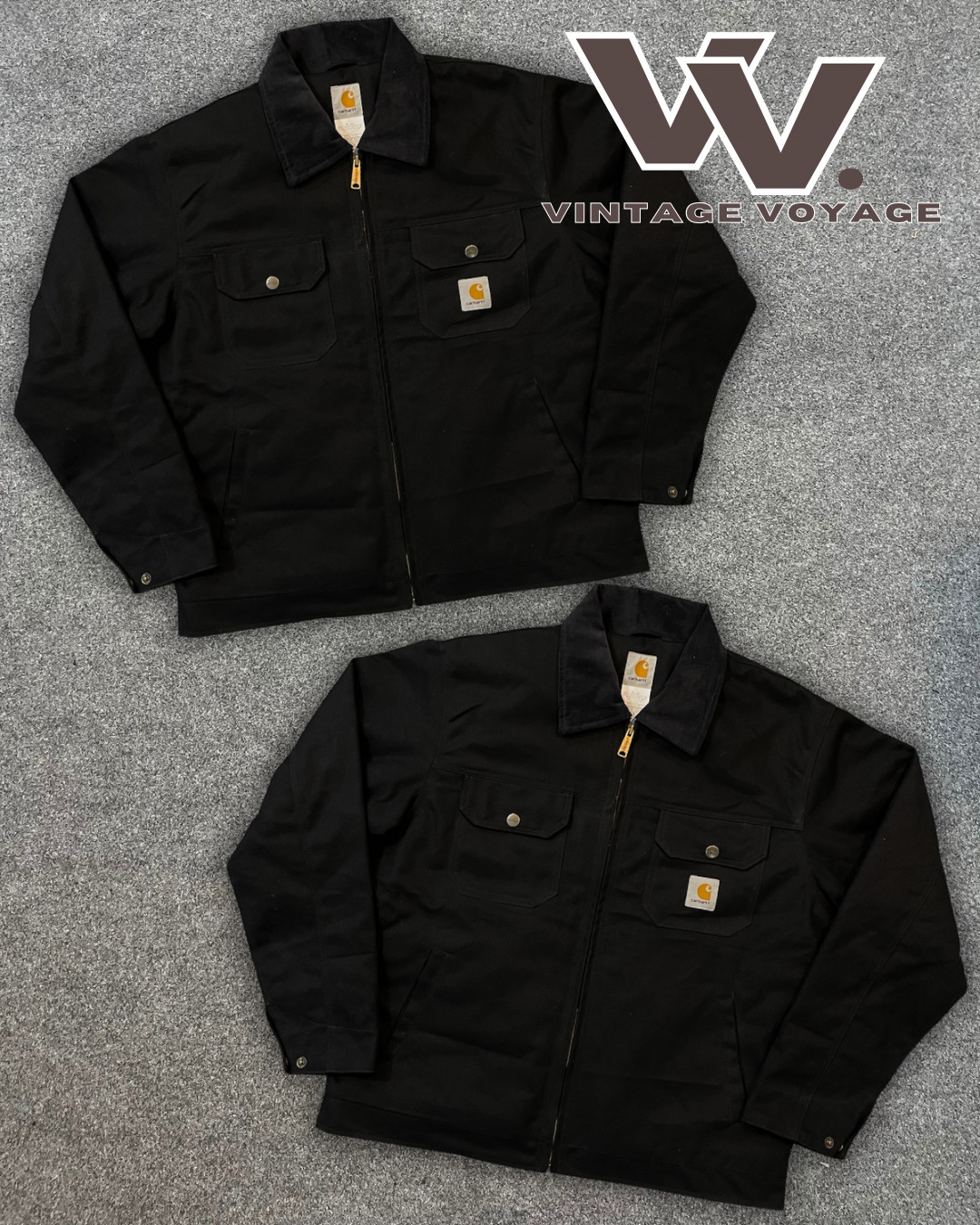 Jaqueta Detroit Preta Carhartt Rework Style - #15825