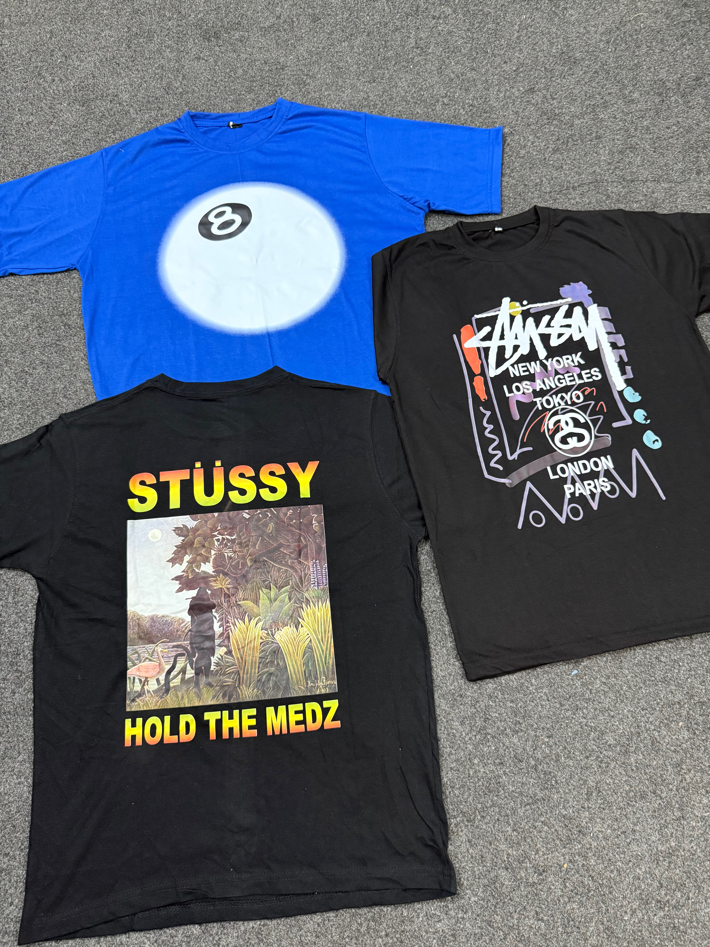 ストゥーシー プリント Tシャツ リワークスタイル