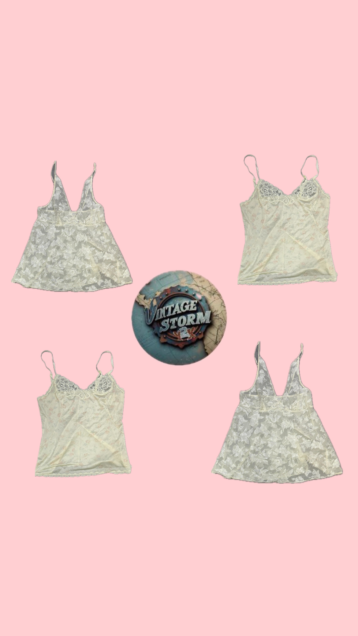 Y2K Fairy Core Cami Tops