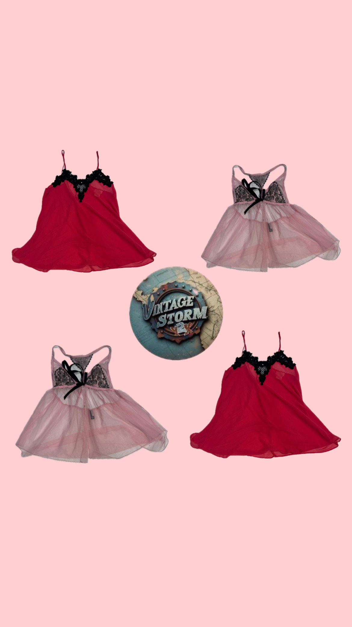 Y2K Love Spell Cami Tops