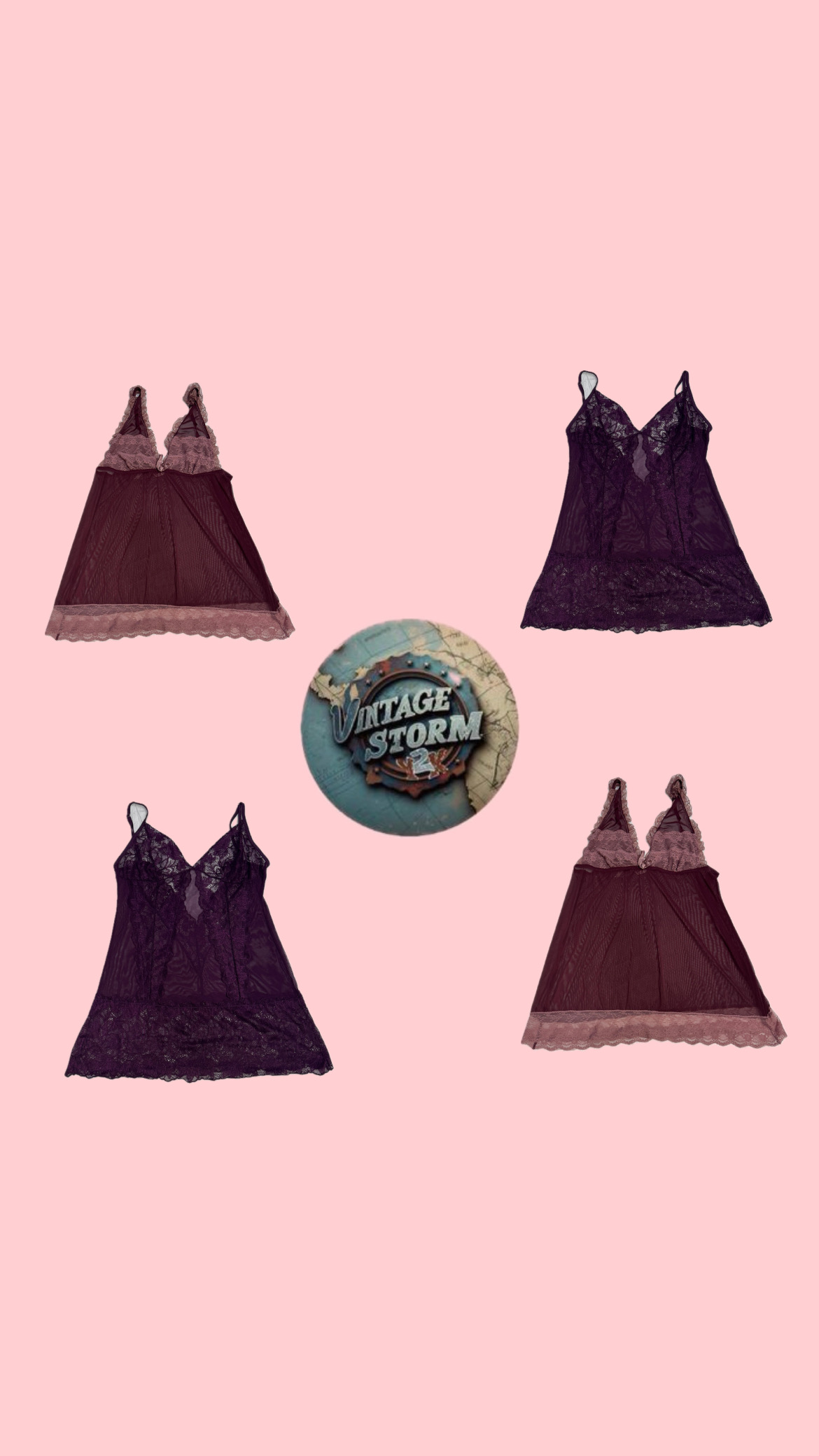 Y2K Romantic Core Cami Tops