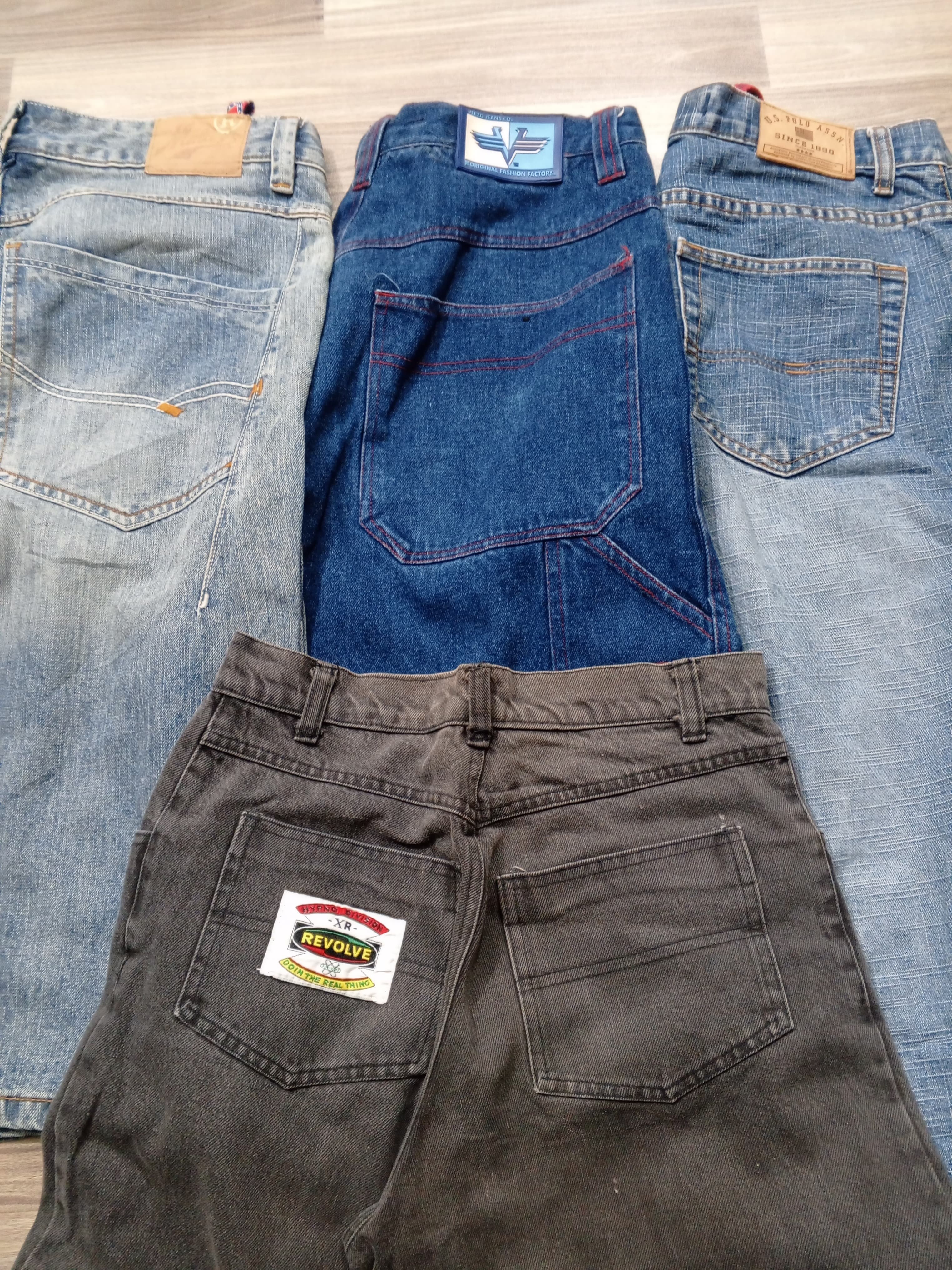 #119 Calças Curtas Designer Masculinas Baggy -10