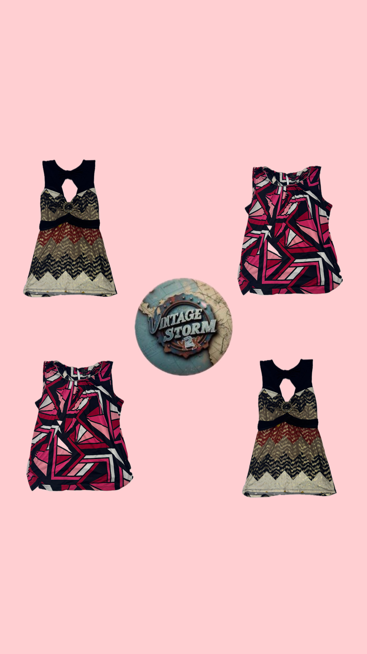 Y2K Elite Edit Poly Blouses