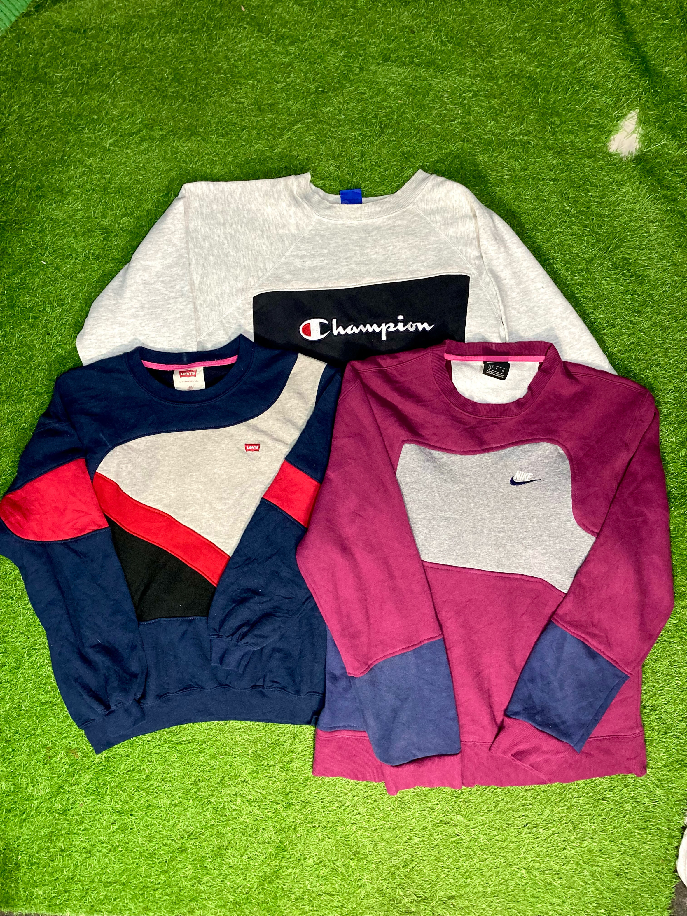 Upcycled Mixed Brands Sweatshirt