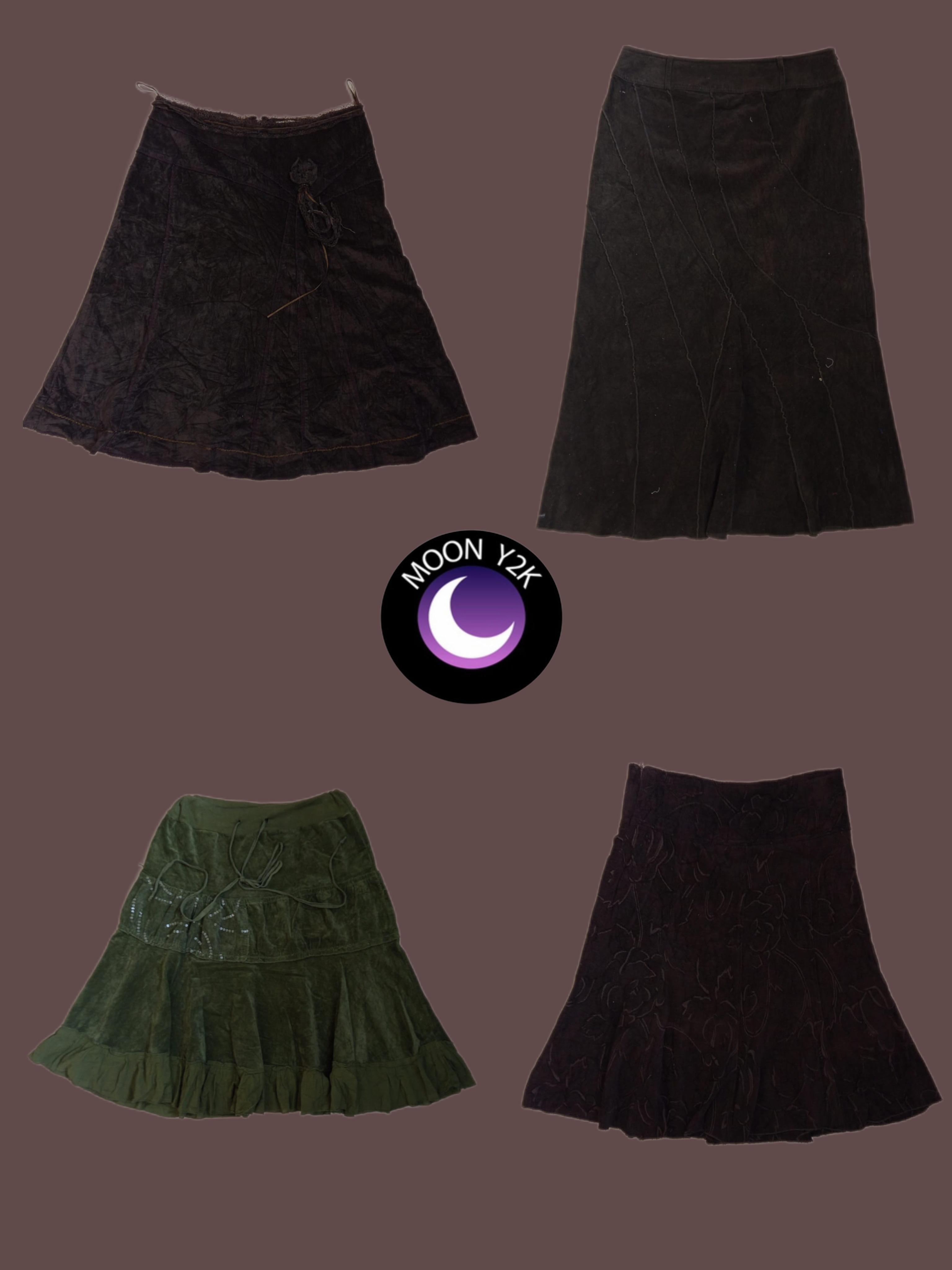 Y2k Saia Inverno Única de Bruxa (M-540)