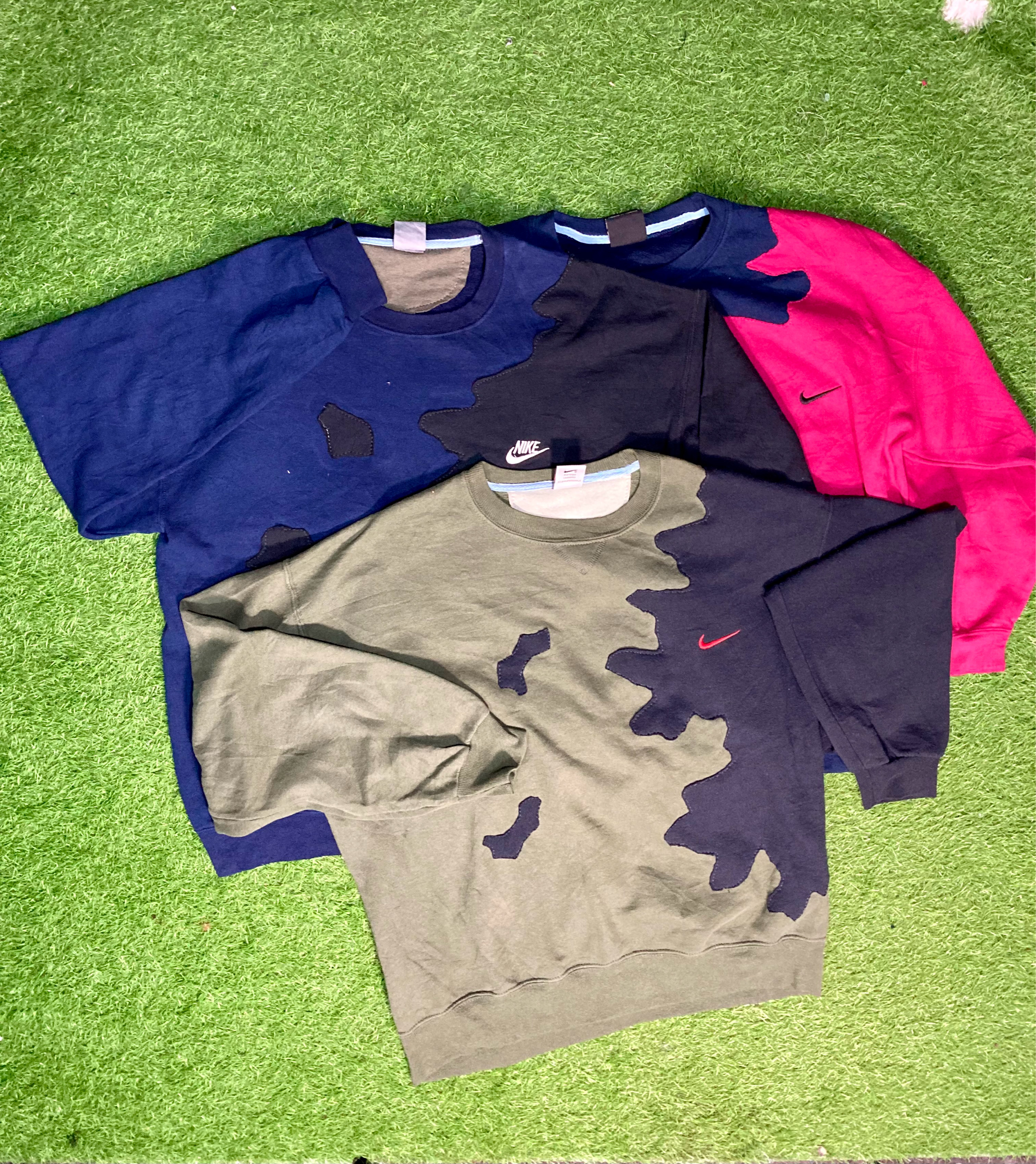 Upcycled Patchwork Sweatshirt