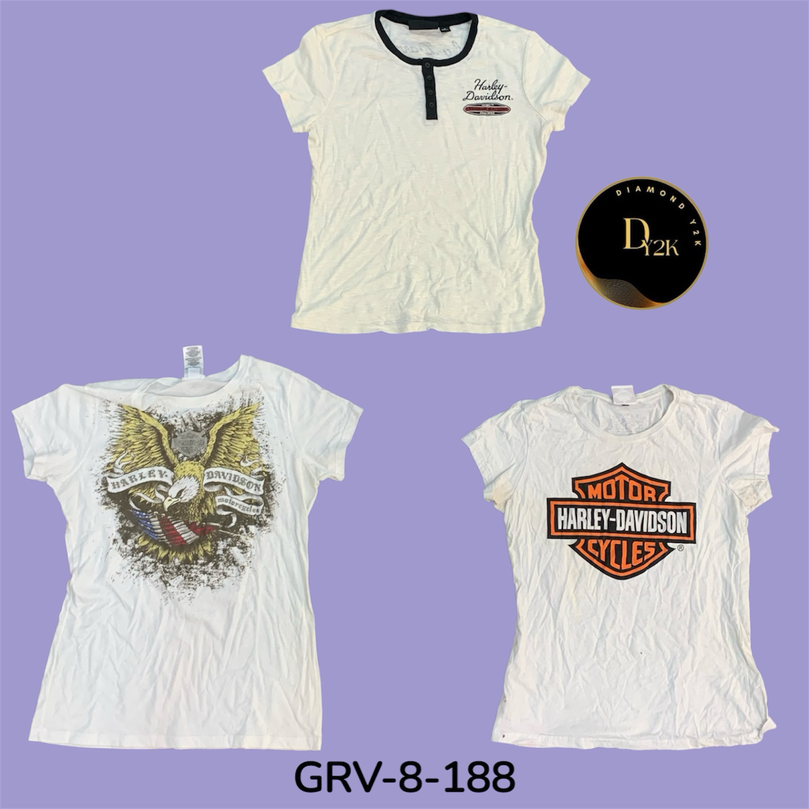 Harley Davidson T-Shirts (GRV-8-188)