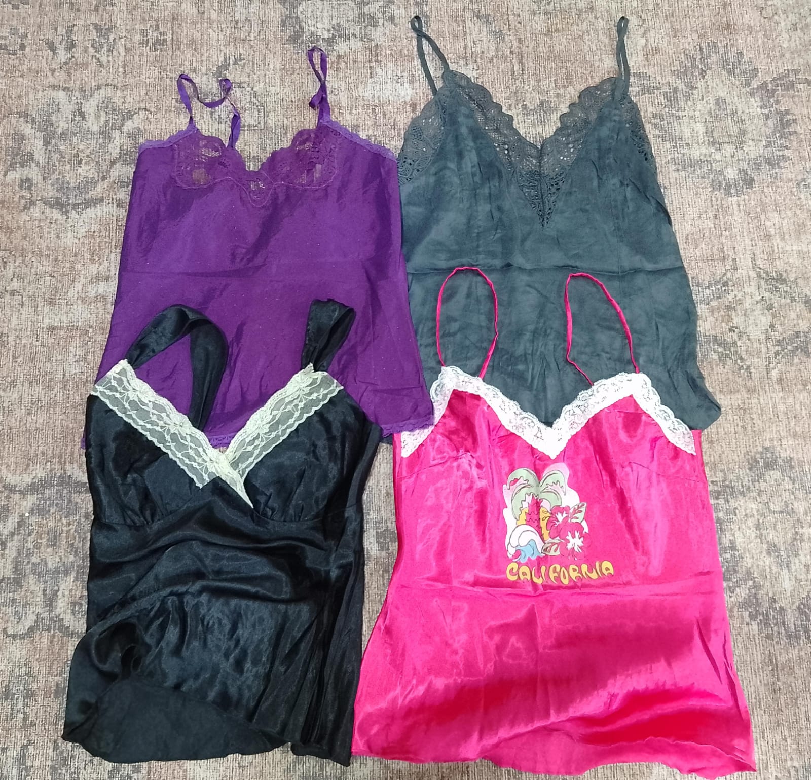 IQ0466 Y2K Tops Deslizantes Juguetones