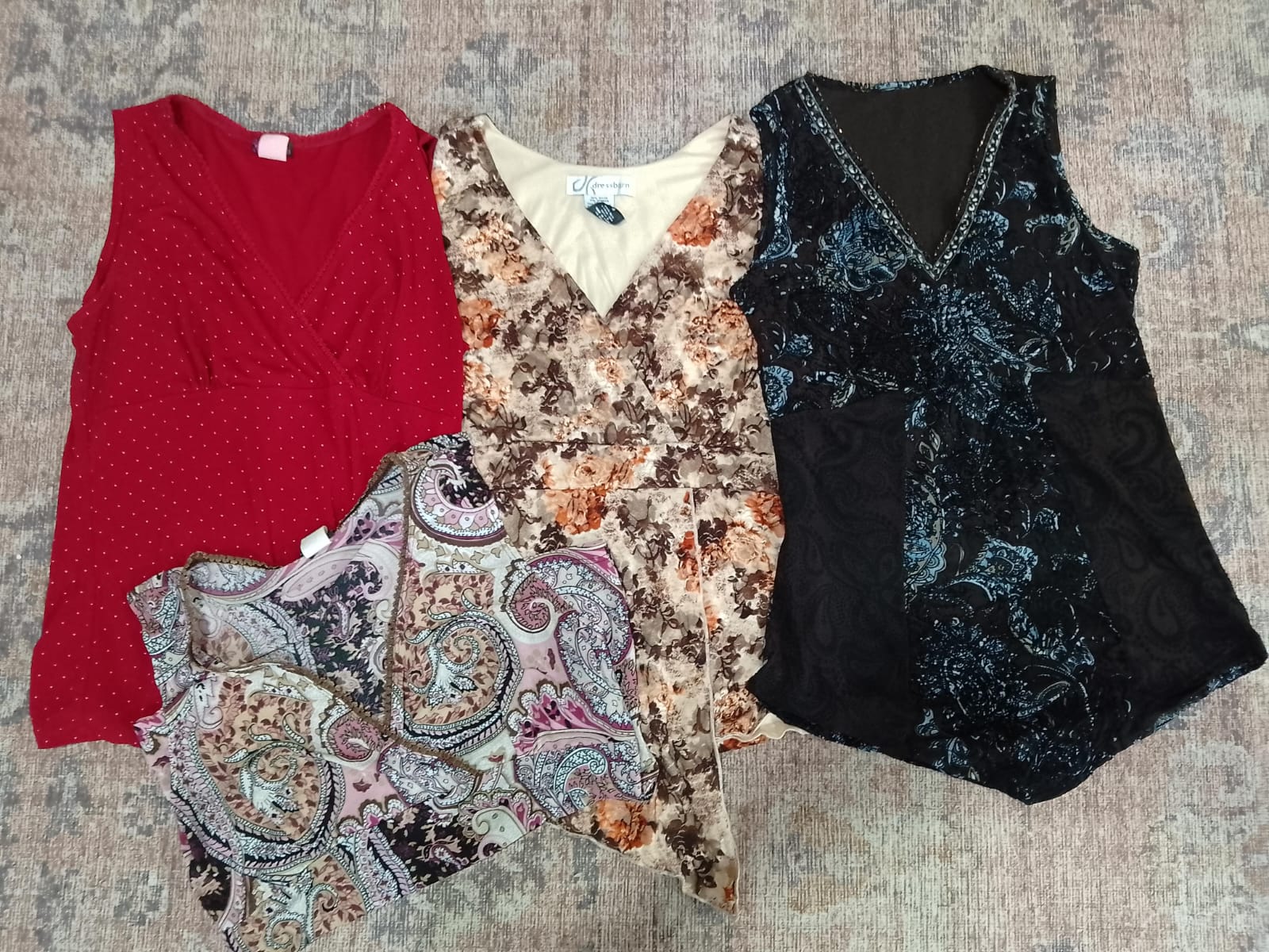 IQ0467 Y2K Italian Tops