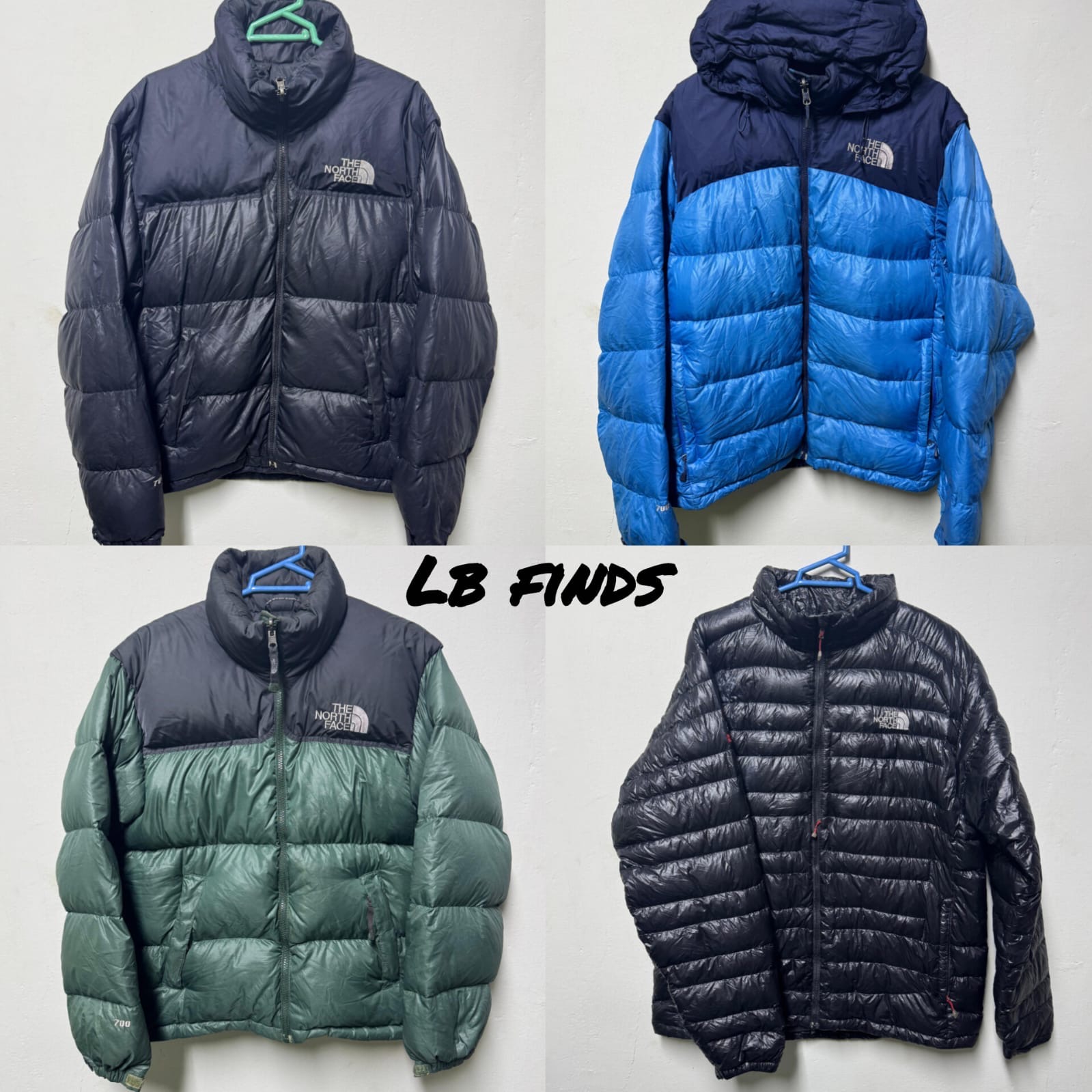 Las chaquetas The North Face 700 y 800