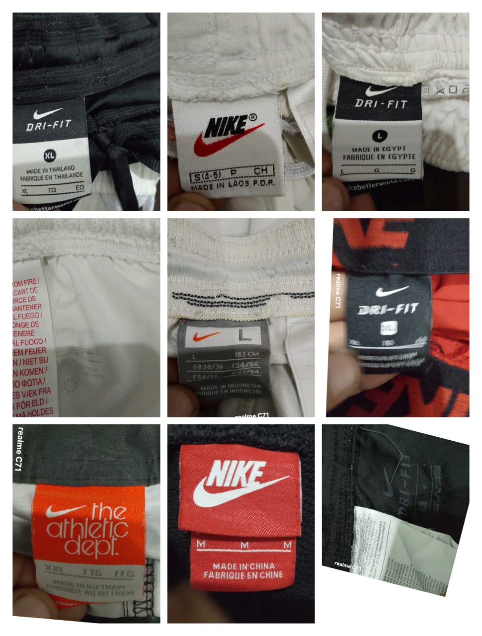 pantalones cortos de Nike