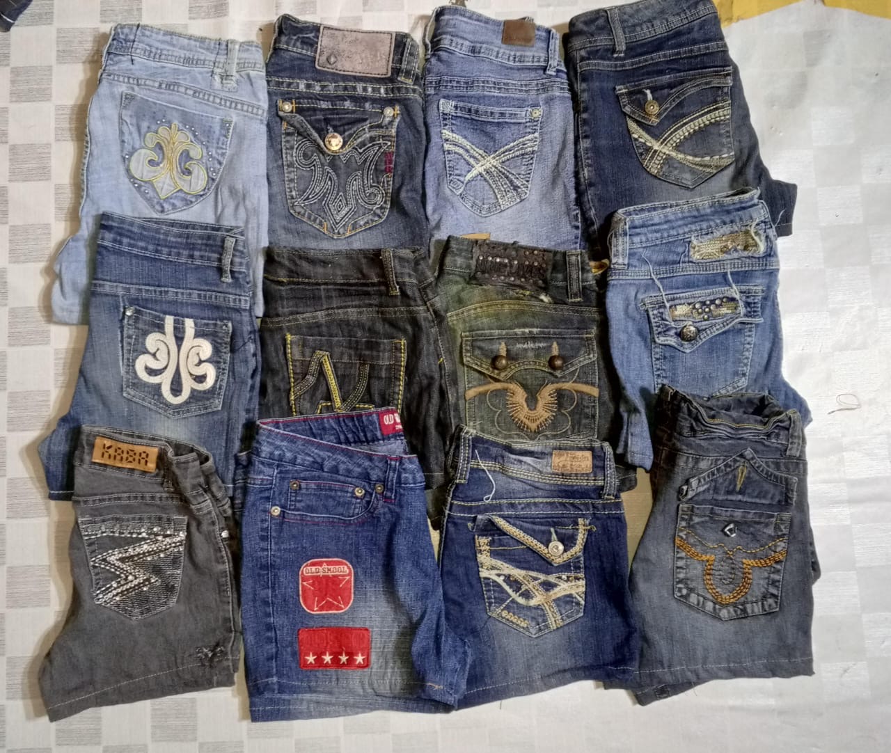 WALLFLOWER AND OTHER BRAND MINI MICRO SHORTS (ID 647)