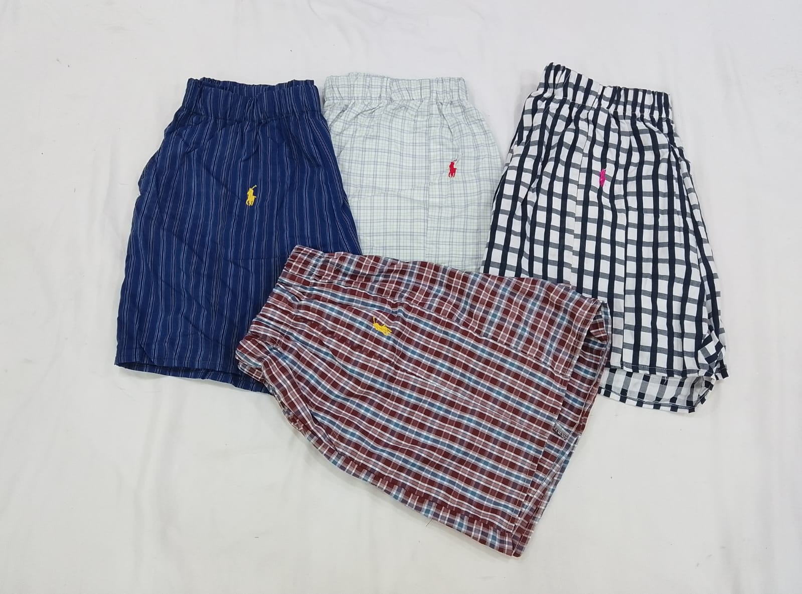 CR4681 UPCYCLED POLO SHORTS