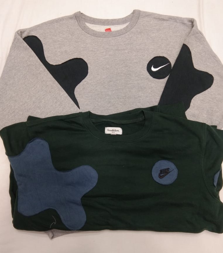 CR4688 UPCYCLED NIKE SWEATSHIRT