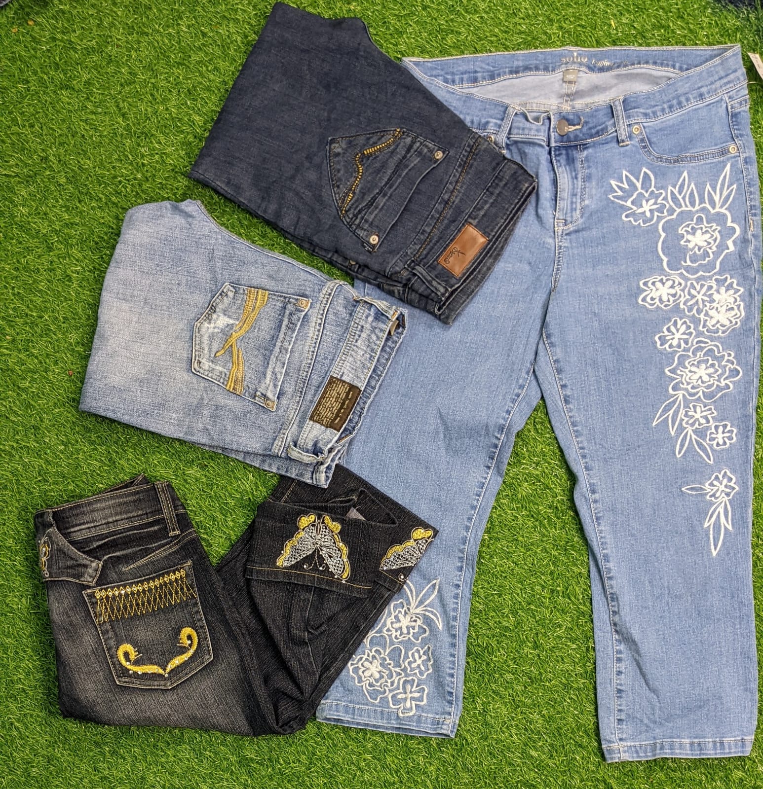 Y2k Capri jeans