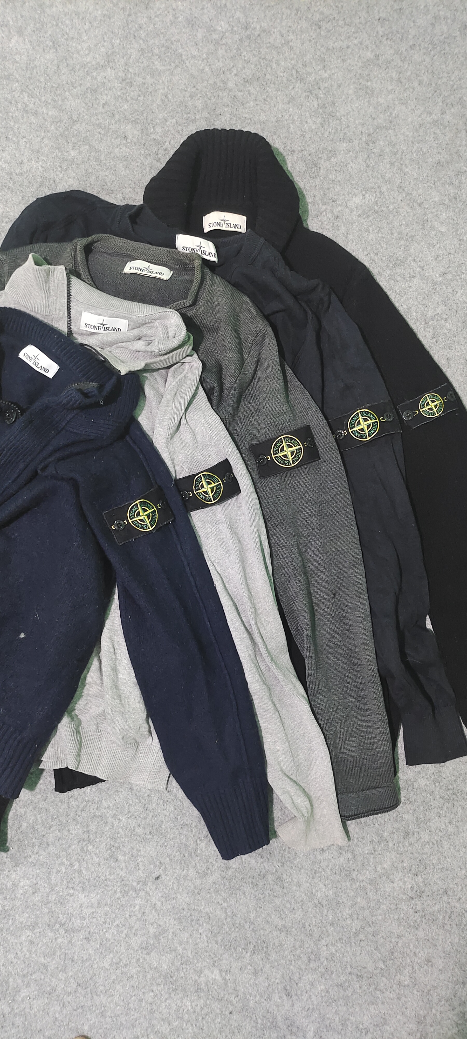 Stone Island sweatshirt and sweater