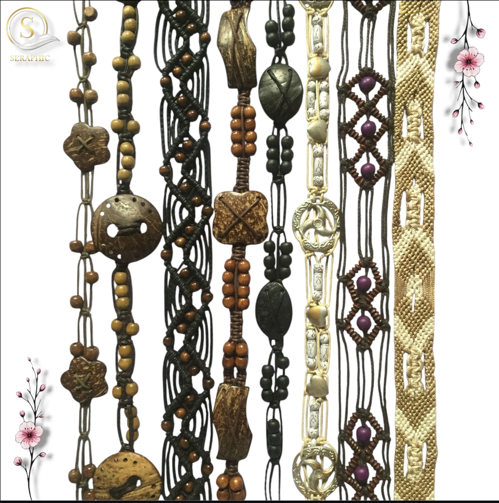 Cinturones de Cintura Boho