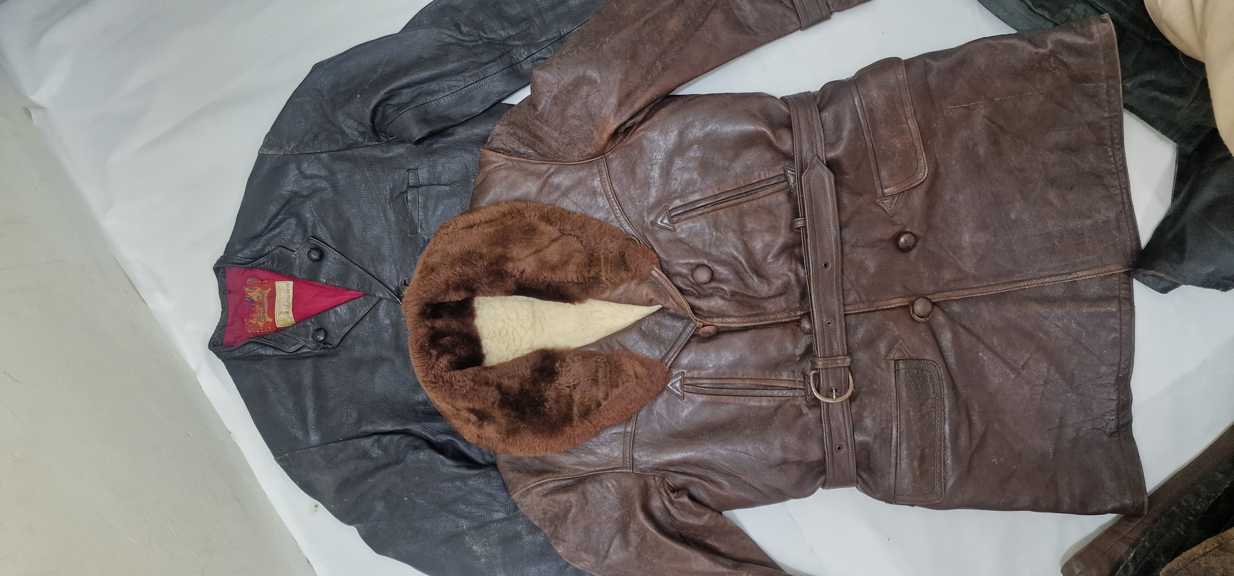 Men's vintage double breasted jackets
