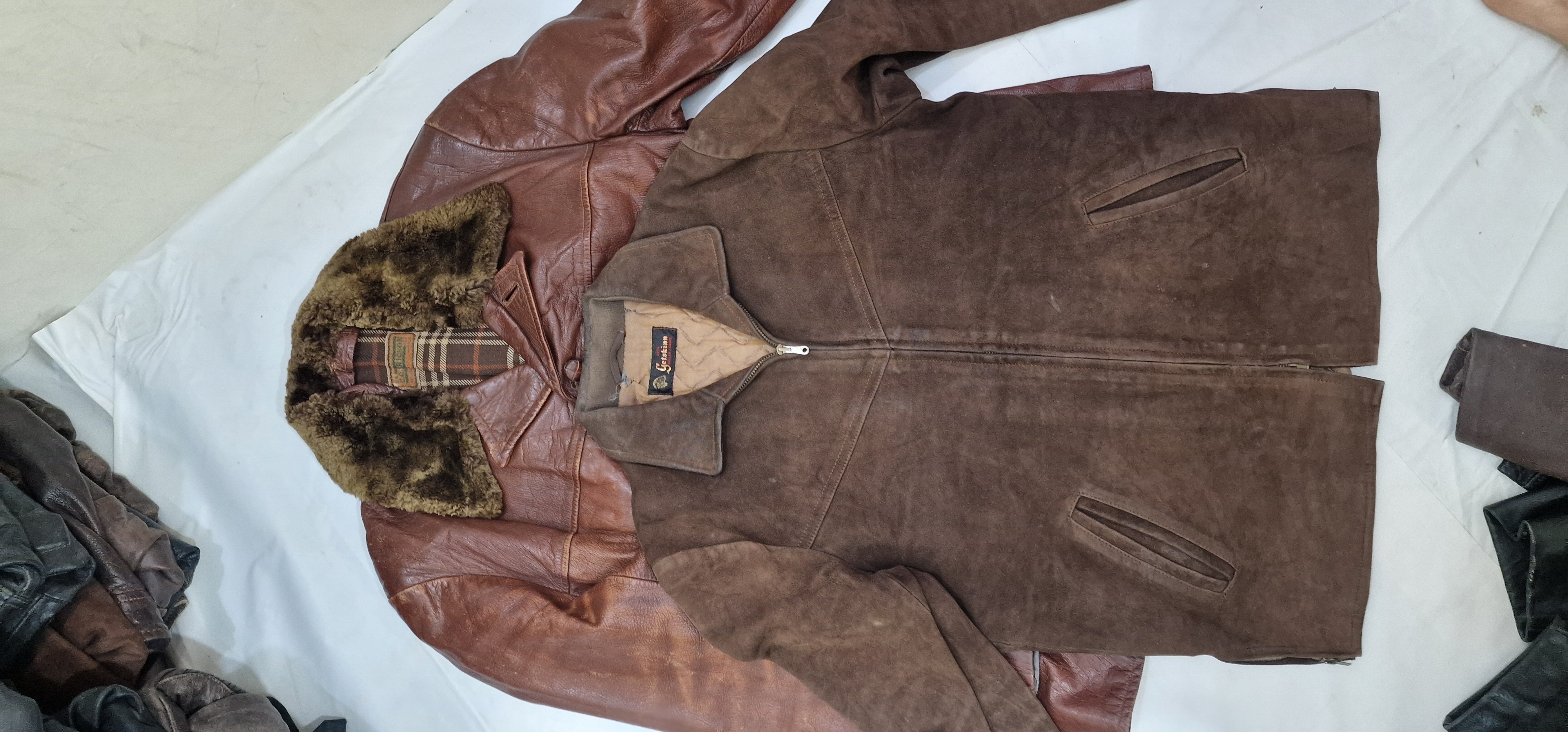 Men's vintage leather jackets