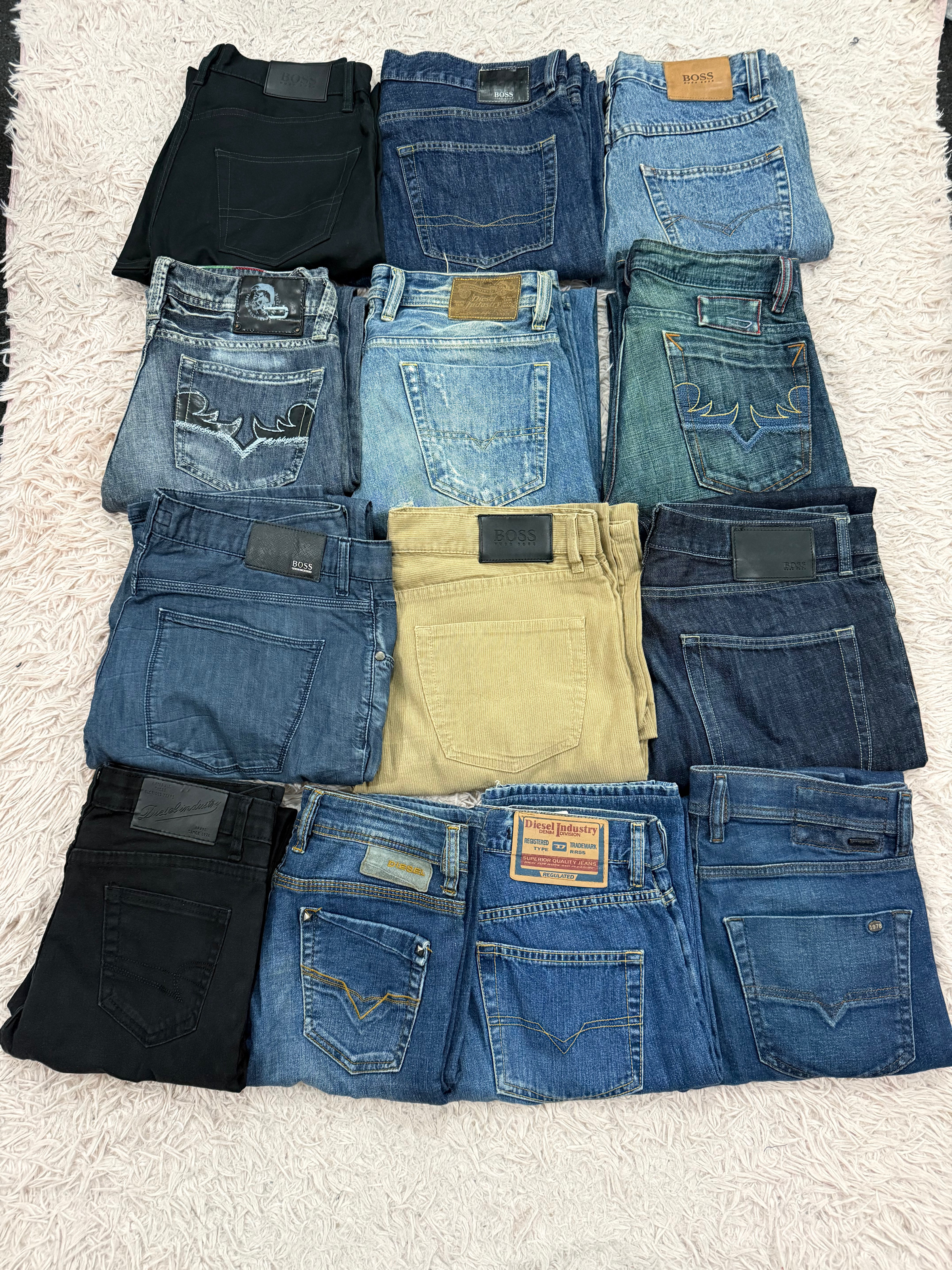 Hugo Boss & Diesel Jeans