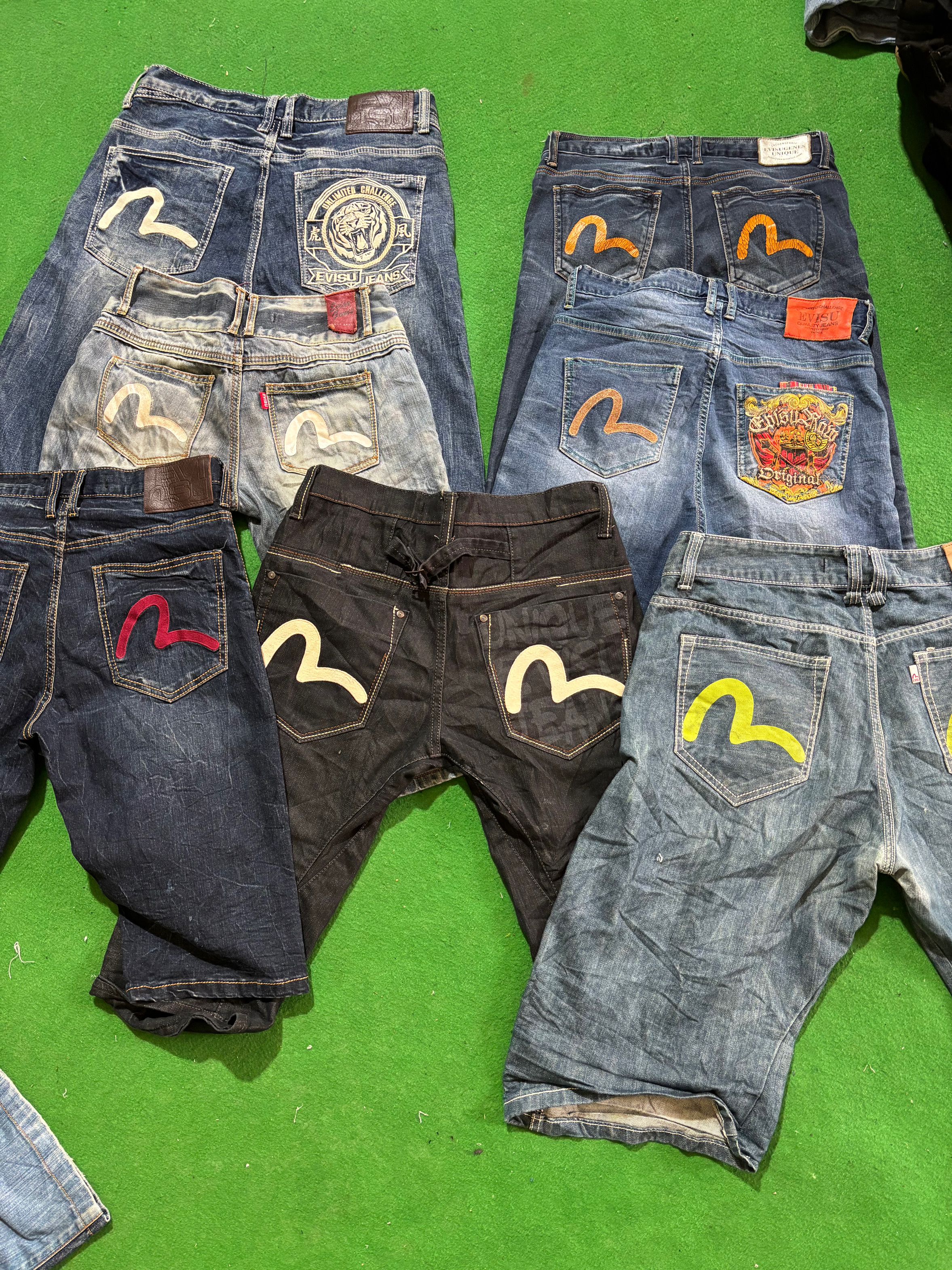 Evisu Authentische Shorts
