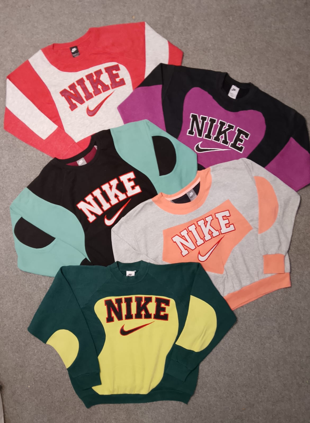 Nike rework style sweatshirt