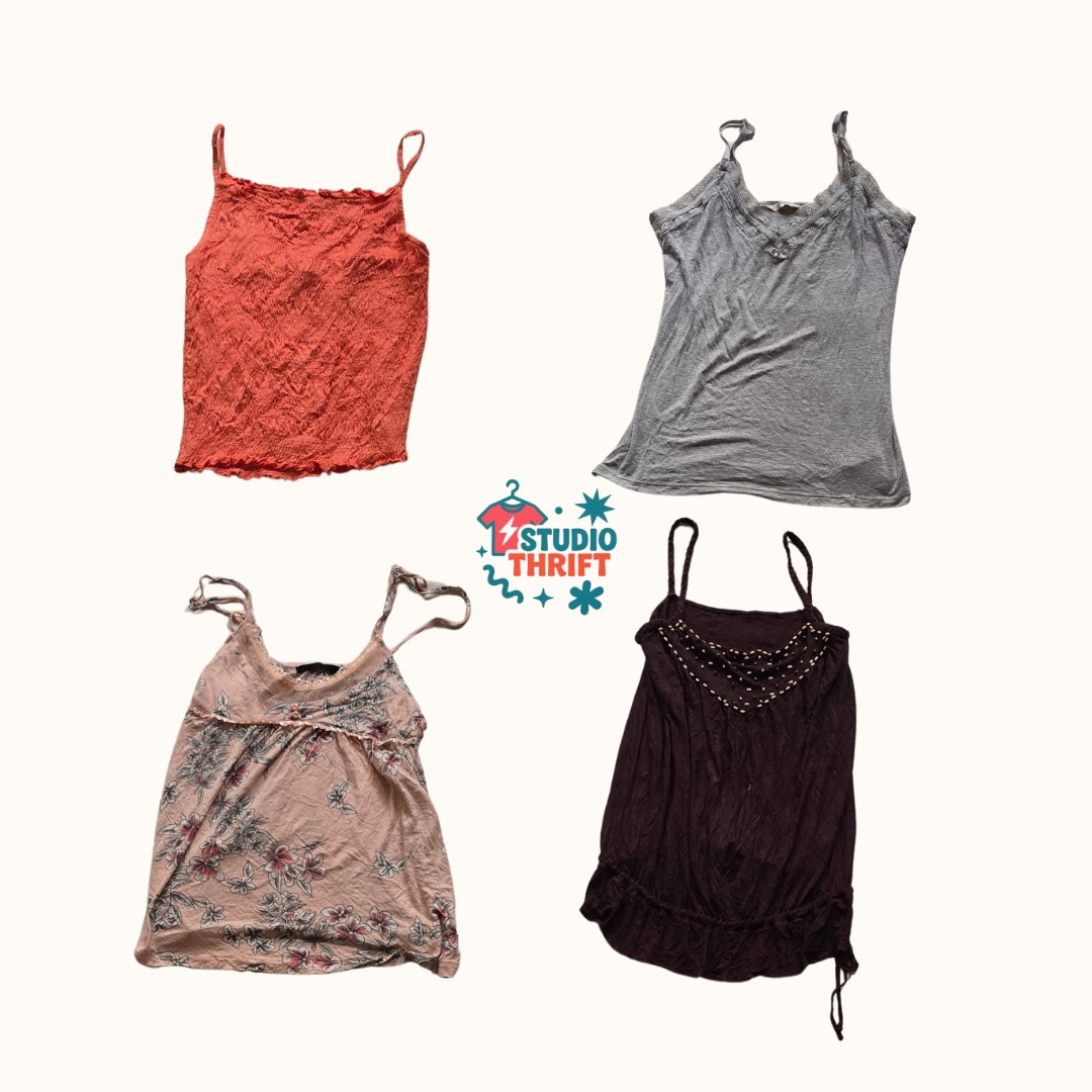 Y2K Fairycore Cami Tops