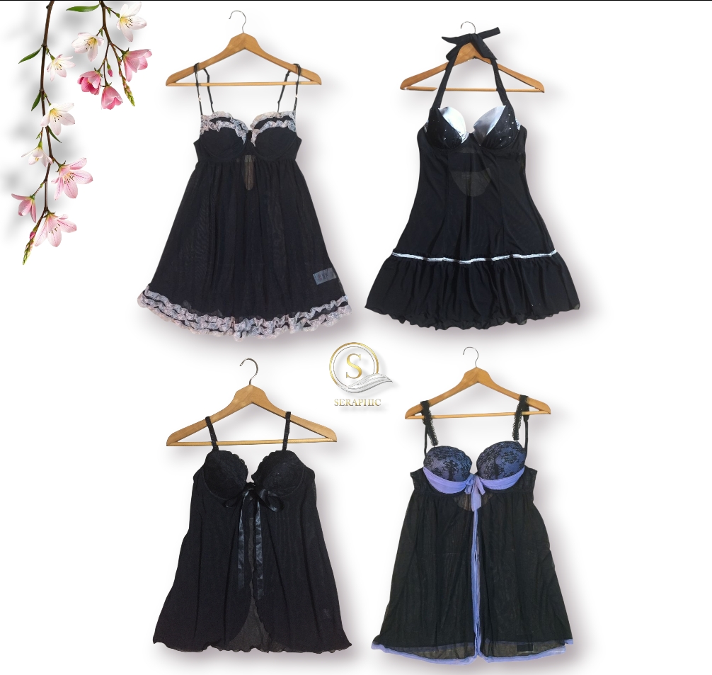 Camisole Rave Noire Y2K