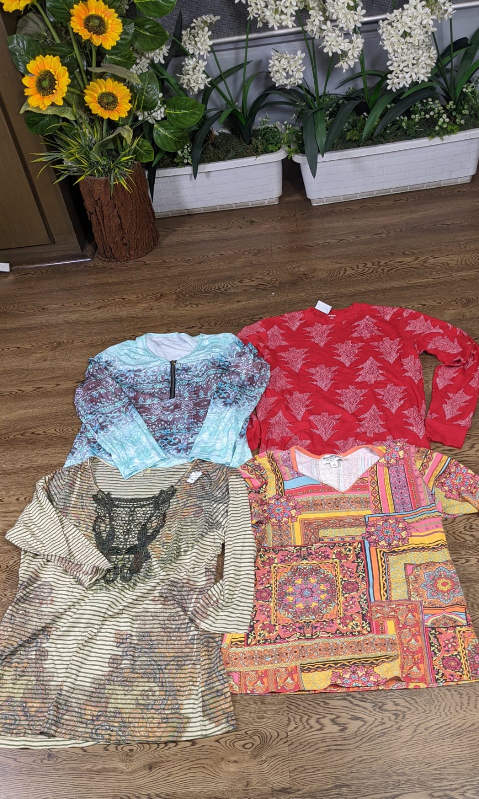 Bedruckte wunderschöne langärmelige T-Shirts
