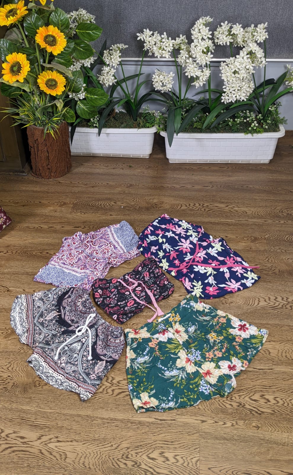 Shorts mini imprimés