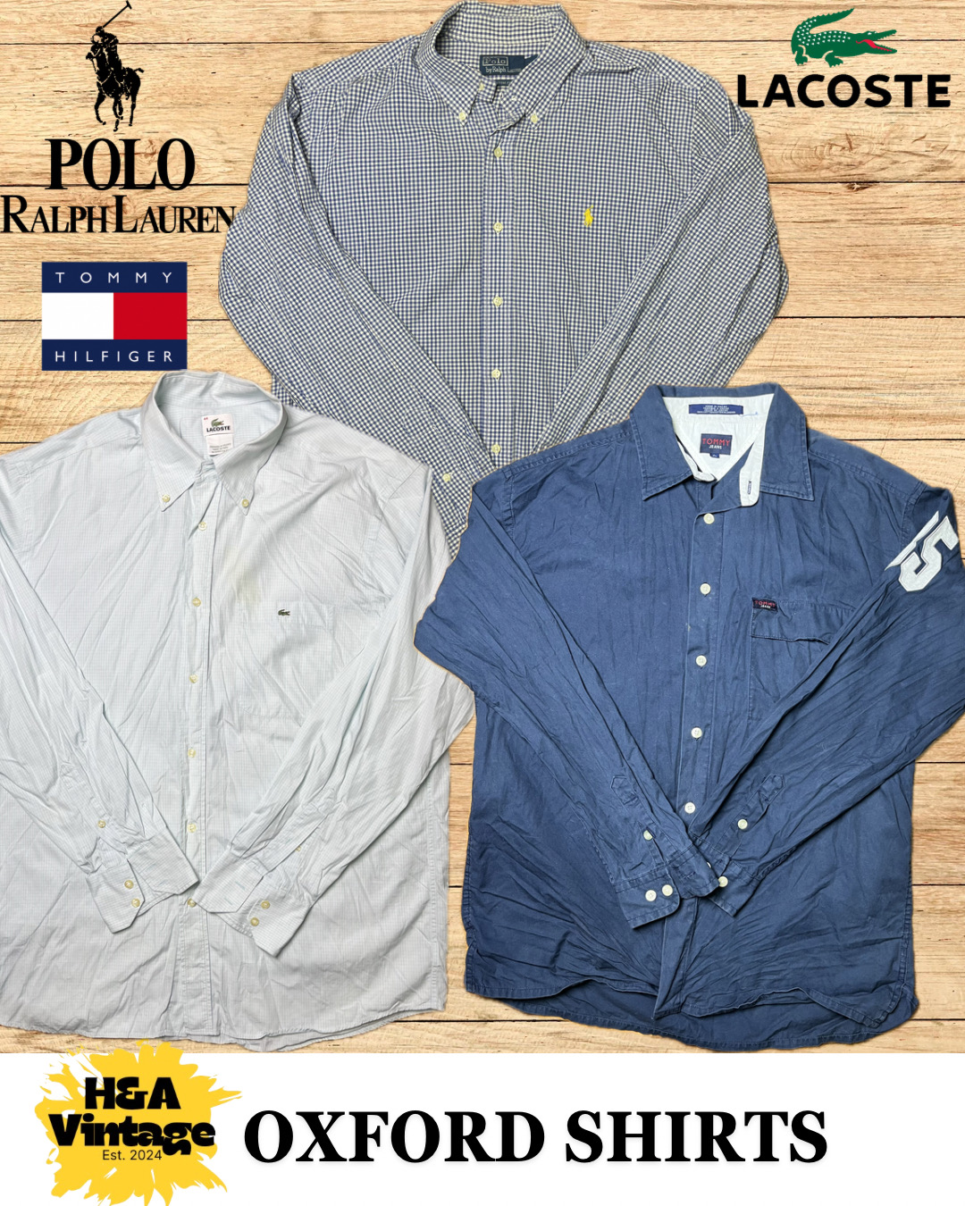 Ralph Lauren Lacoste Tommy Formal Shirts