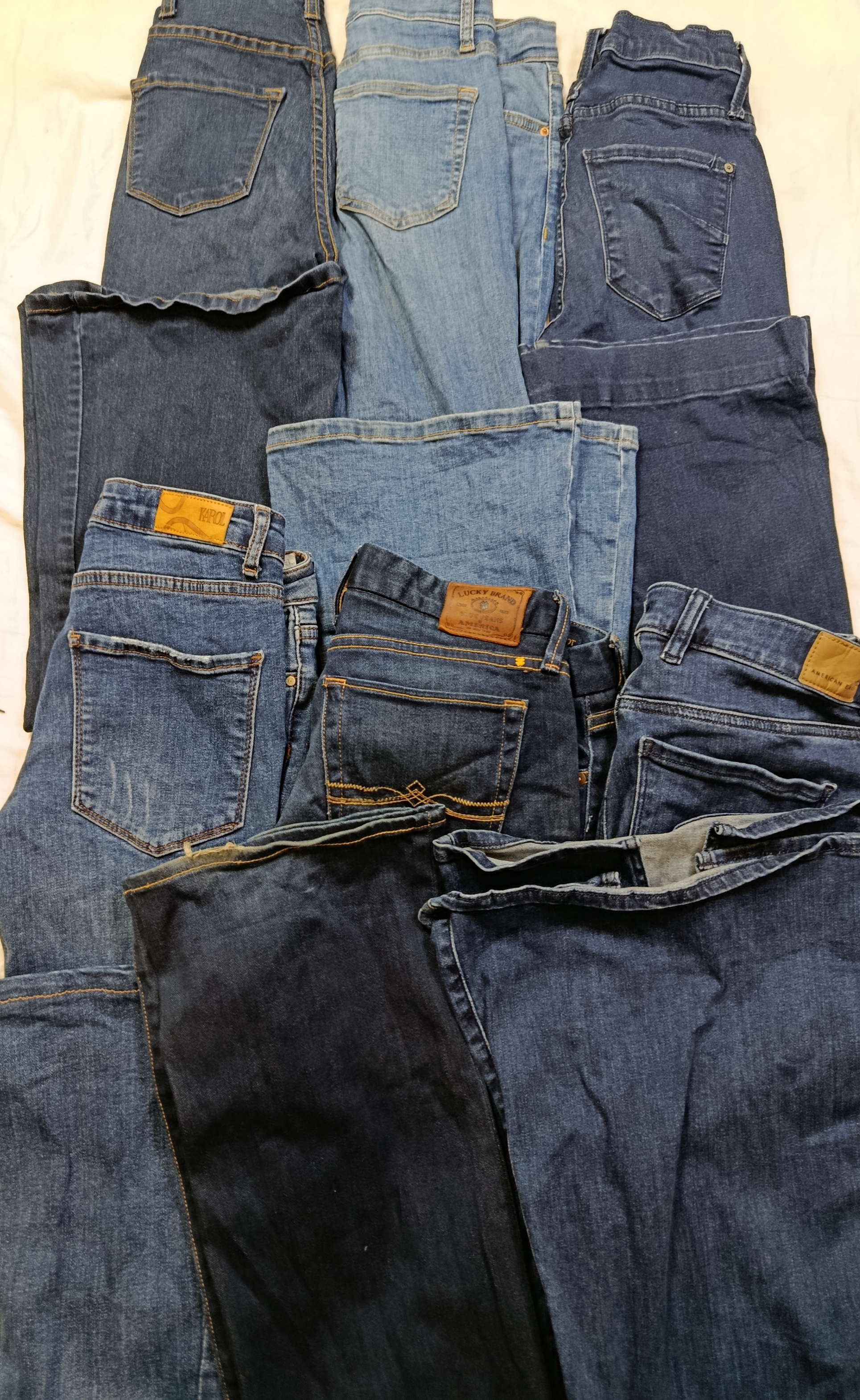 Unbranded Ausgestellte/ Bootcut/ Schlagjeans 2059