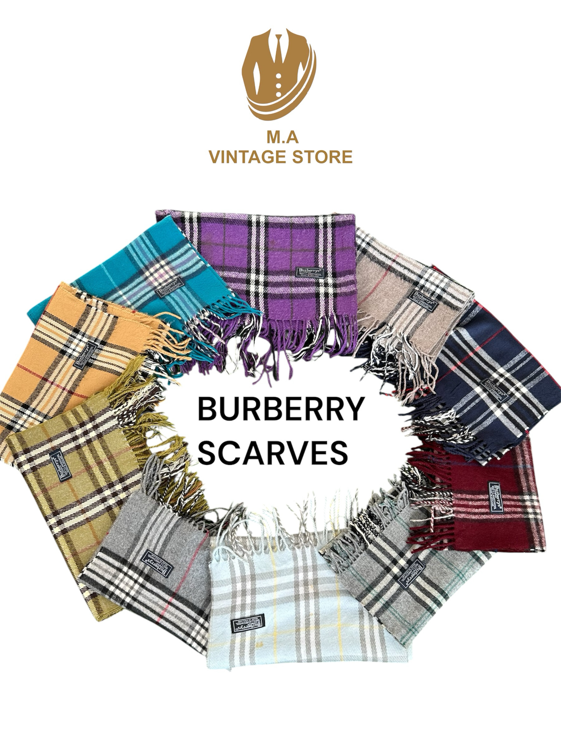 Y2k Burberry Scarves