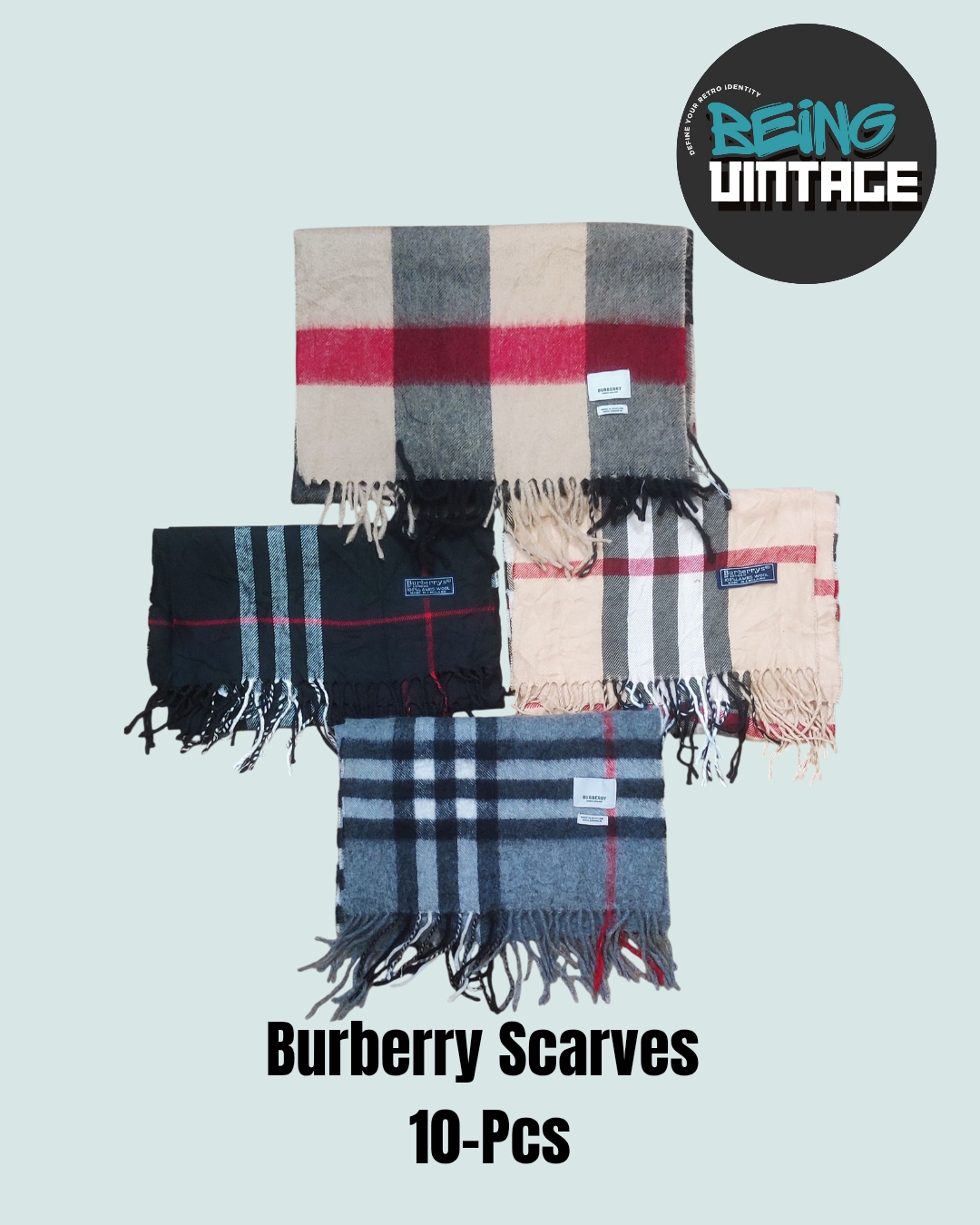 Evergreen Burberry Scarves