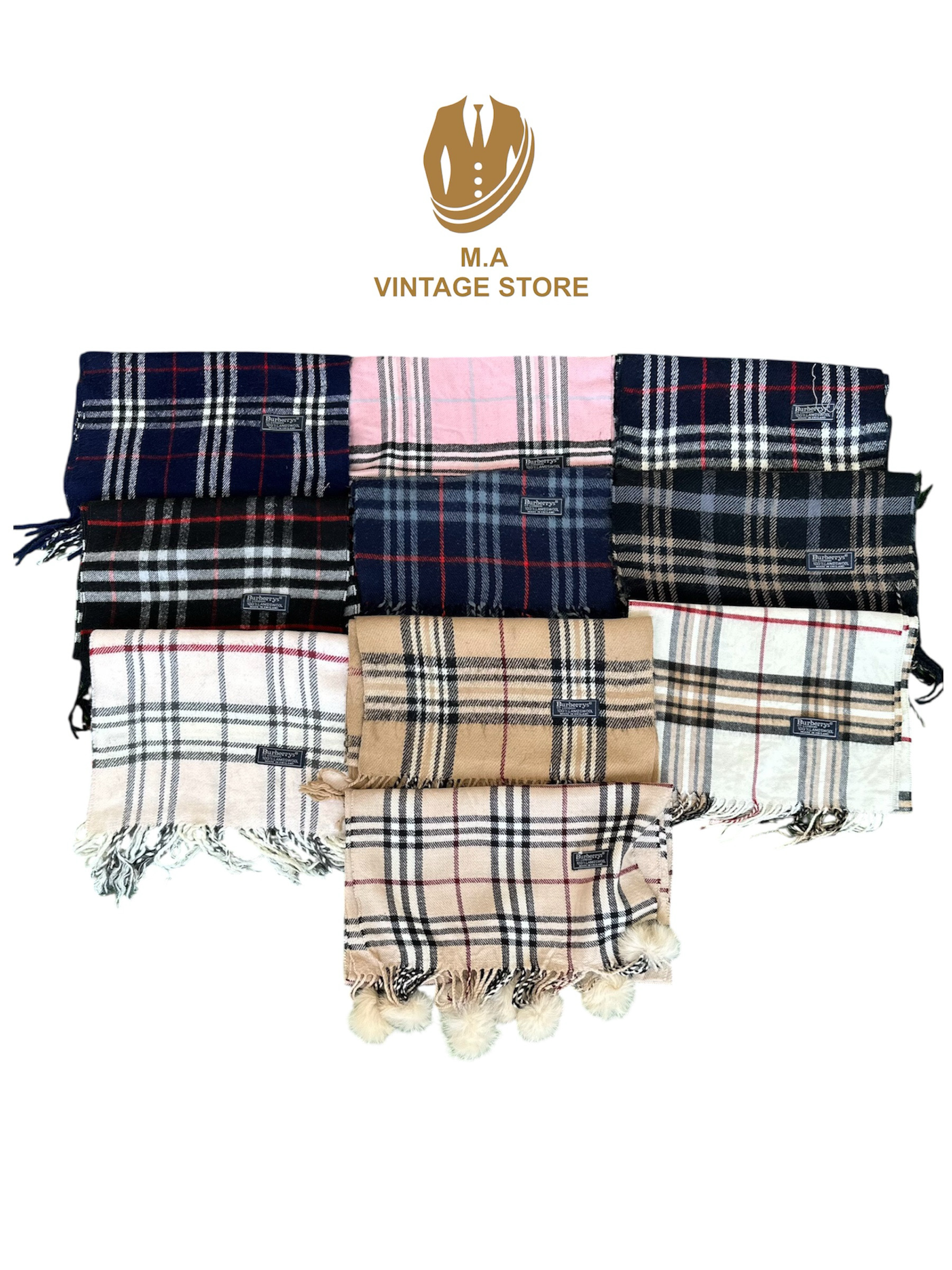 Y2k Branded Burberry Scarves
