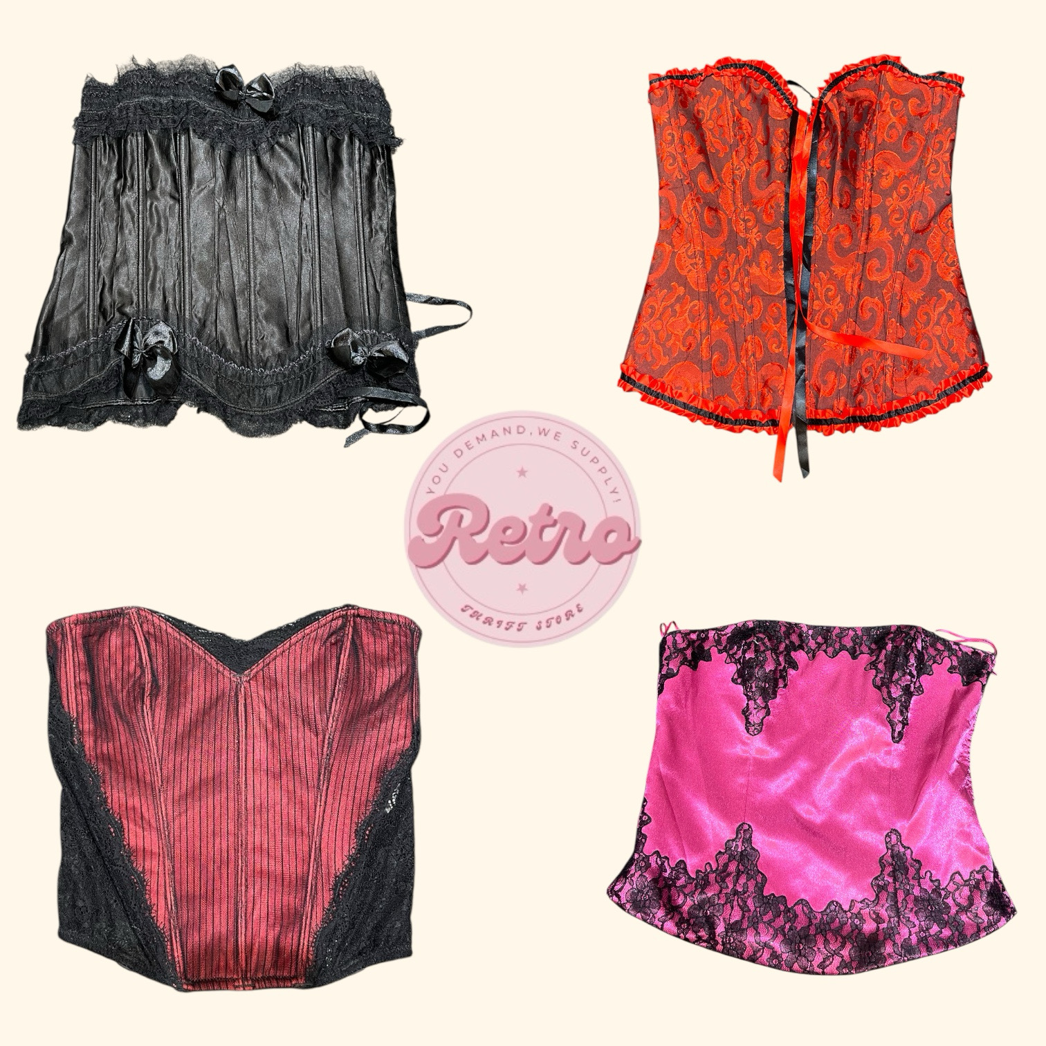 Y2k corset edit bold & elegance