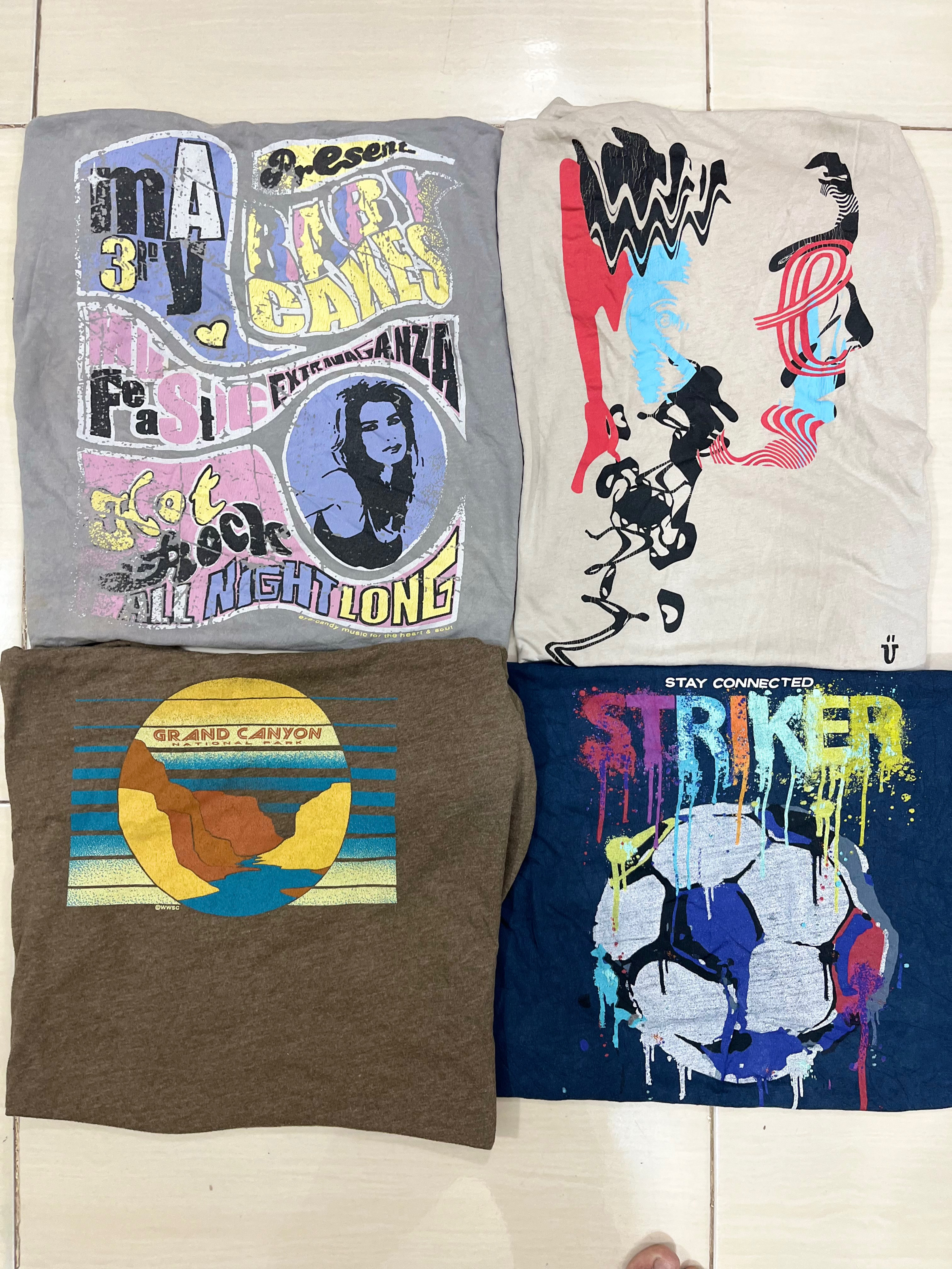 ミックスグラフィックTシャツ